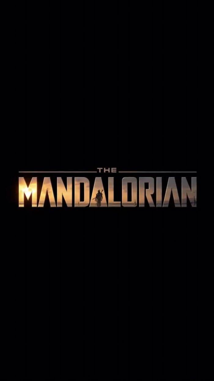 700x1245 The Mandalorian minimalist phone wallpaper. Star wars