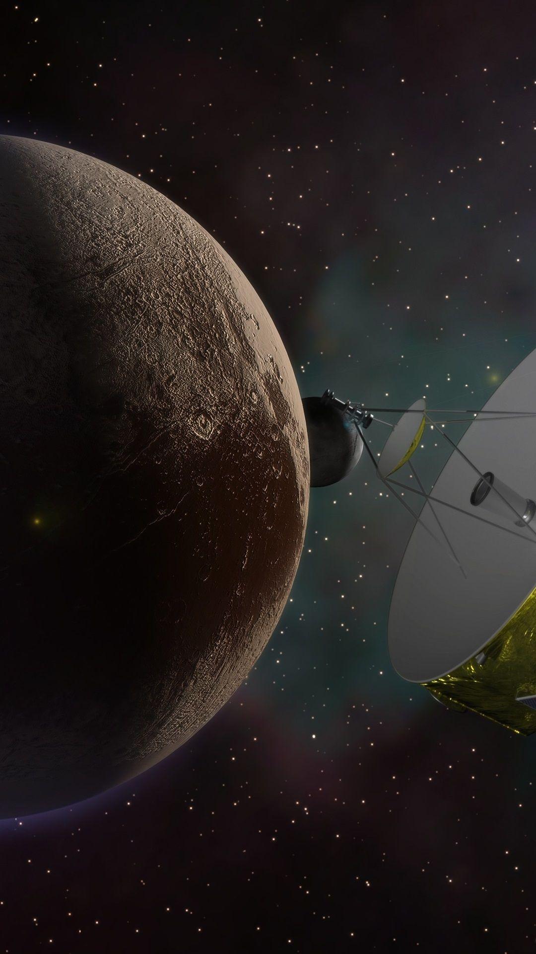 1080x1920 Wallpaper Pluto, planet, interplanetary station, NASA 3840x2160 UHD 4K Picture, Image
