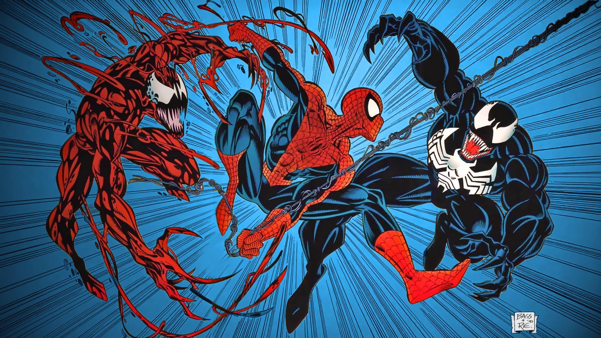 Venom vs Carnage Wallpapers - Top Free Venom vs Carnage Backgrounds ...