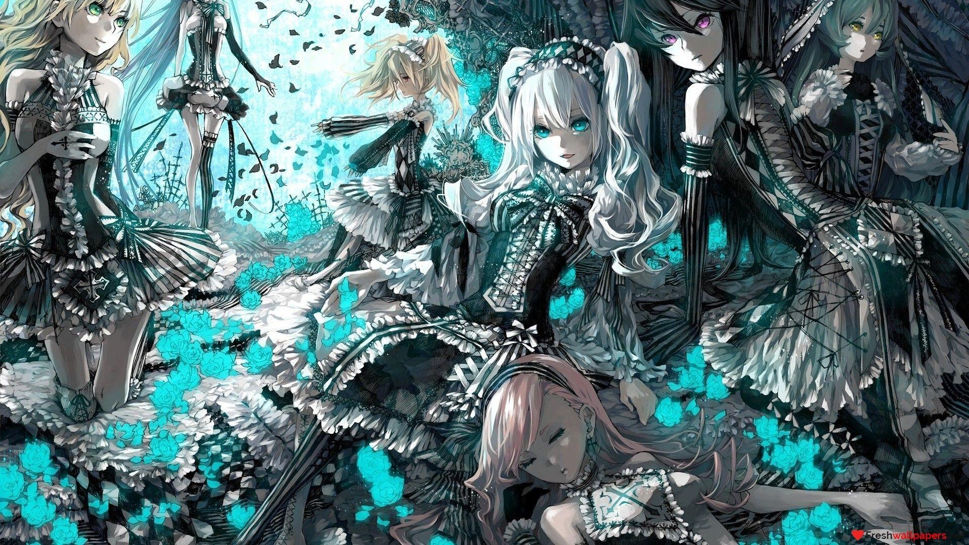 1920x1080 Gothic Anime hình nền