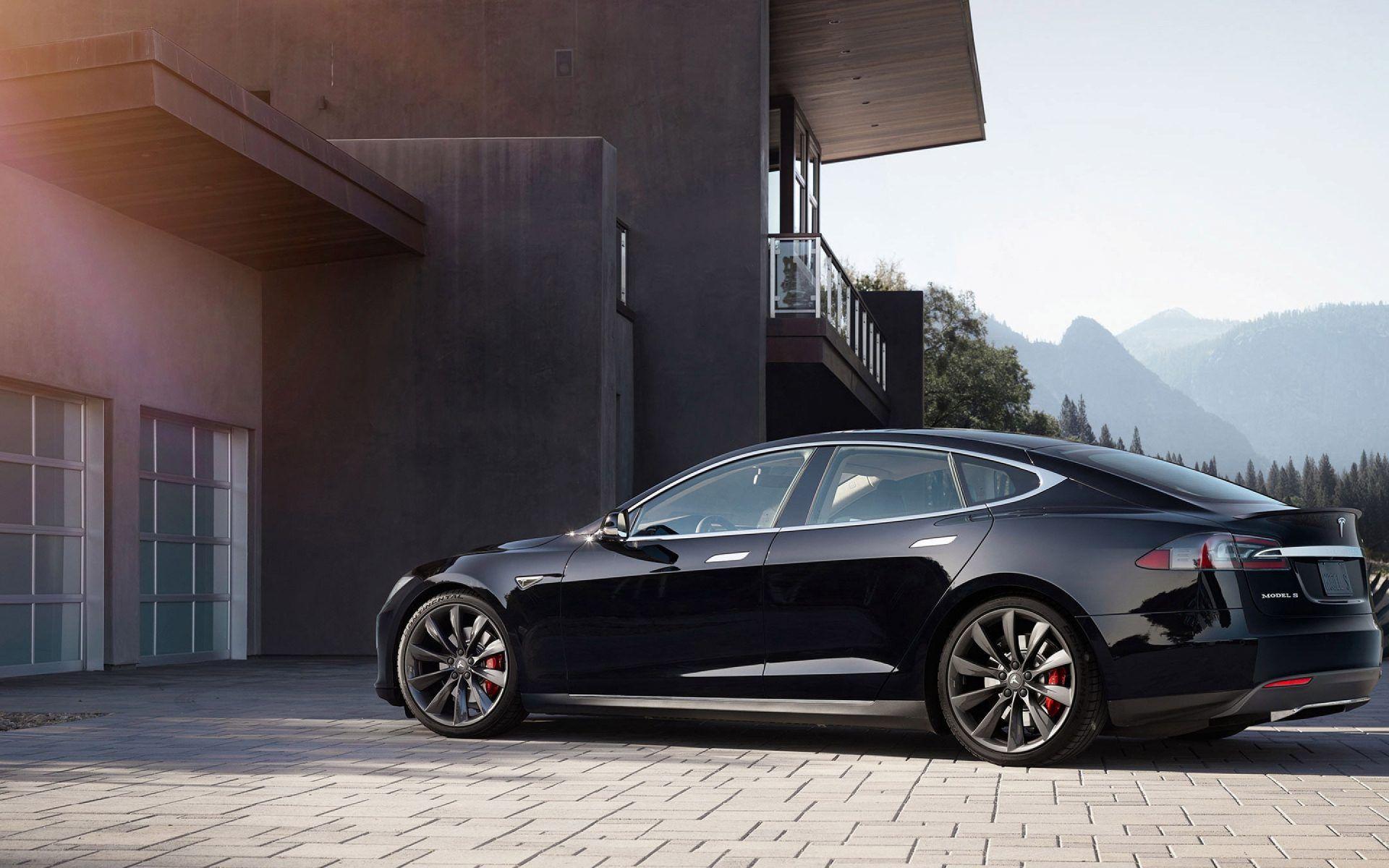 1920x1200 Tesla Model S Wallpaper