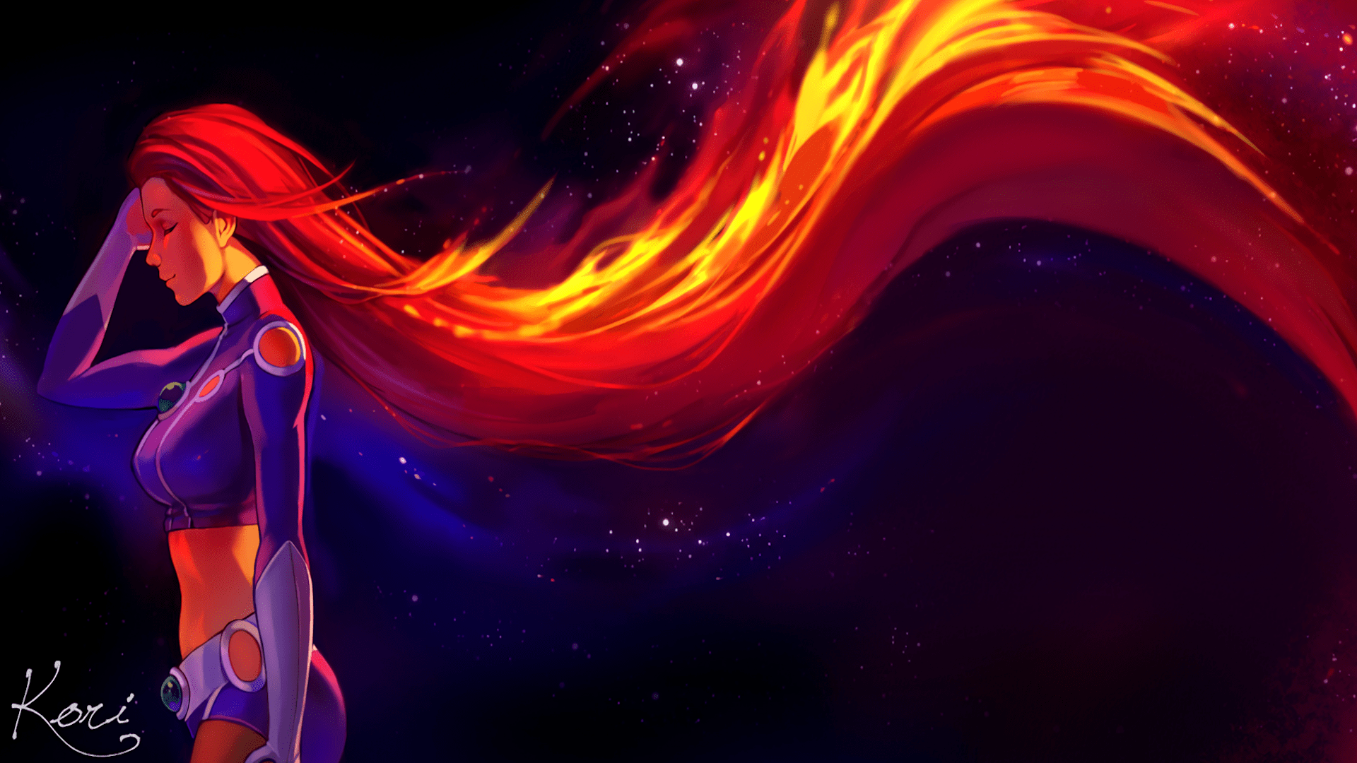 1280x2120 Cyborg Starfire Fan Art iPhone 6 HD 4k Wallpapers Images  Backgrounds Photos and Pictures