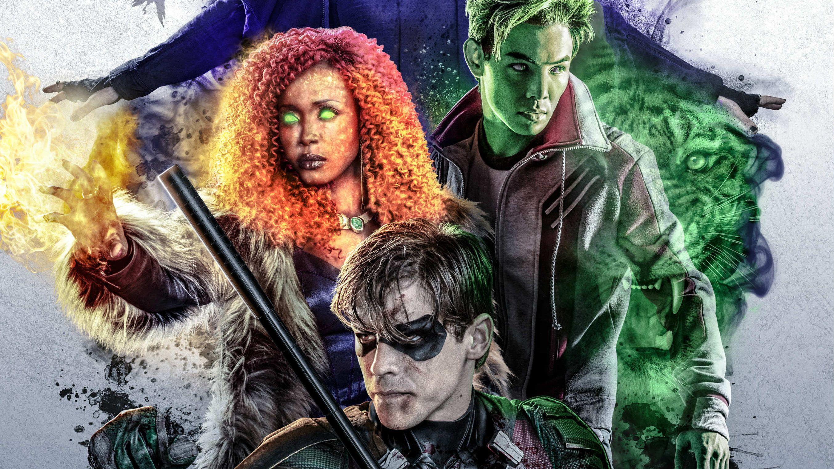 2708x1524 Beast Boy And Starfire In Titans HD Tv Shows, 4k