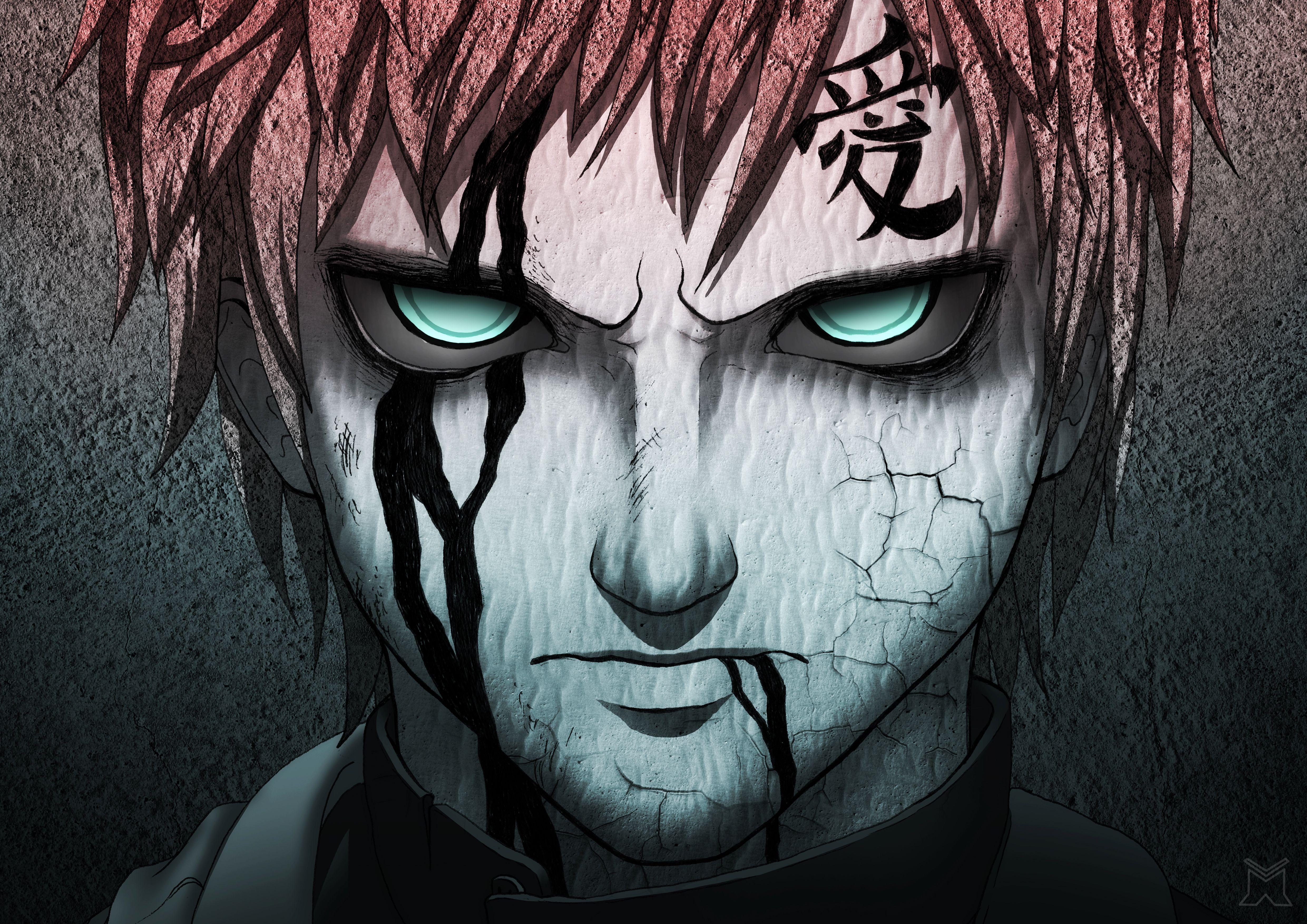 Hình nền Anime 4961x3508 Gaara (Naruto)