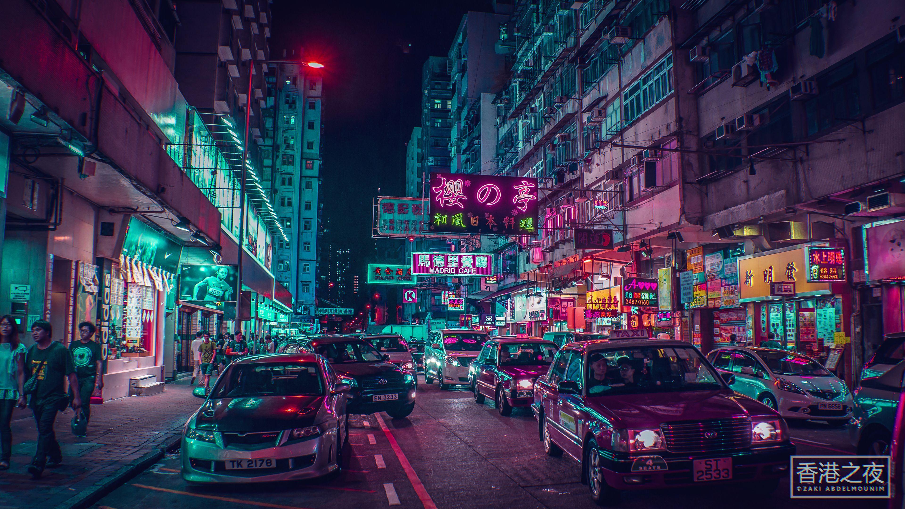 Hong Kong 4K wallpaper download
