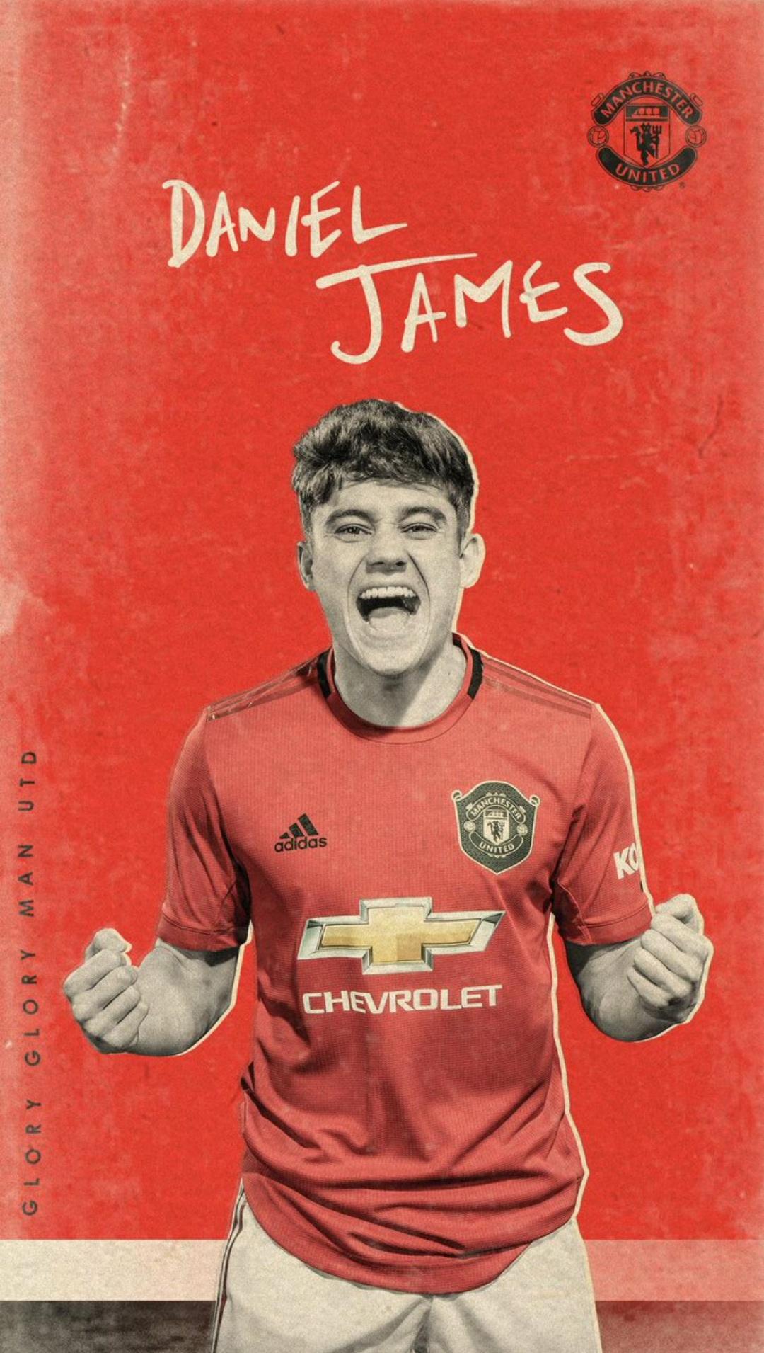 1080x1911 Daniel James HD Wallpaper at Manchester United. Man Utd Core