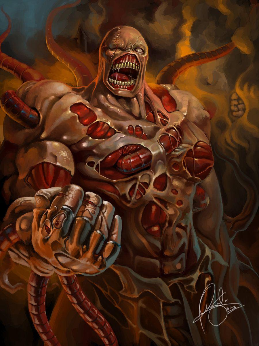 900x1200 Resident Evil Nemesis Wallpaper Evil Nemesis Fan