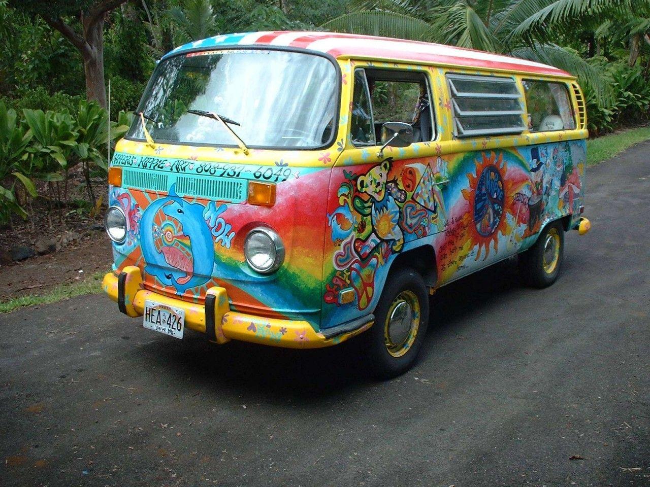 1280x960 Volkswagen Bus Hippie Style wallpaper. Volkswagen Bus Hippie