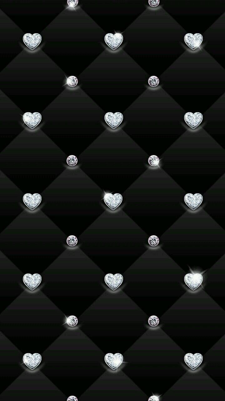 720x1280 Heart Diamond Wallpaper
