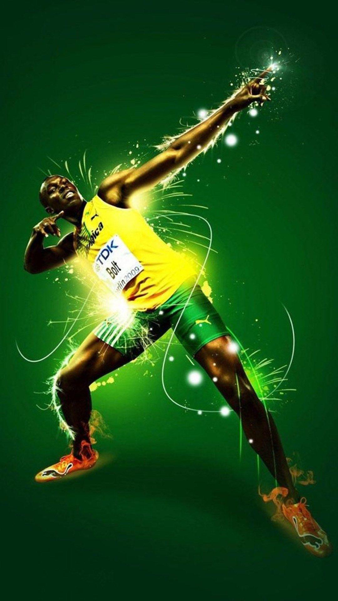 1080x1920 Usain Bolt Wallpaper 2016 Olympics