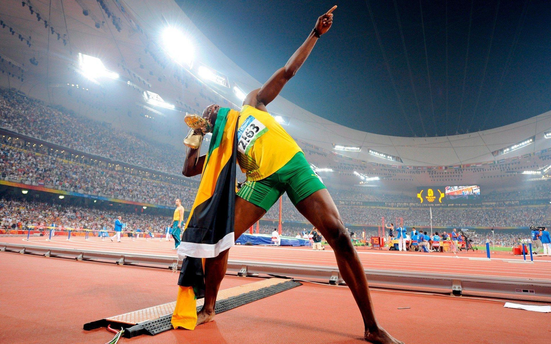1920x1200 Usain Bolt Wallpaper PC #S854GR6