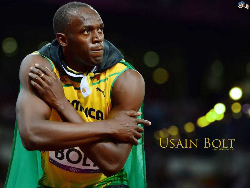 1024x768 Usain Bolt Wallpaper