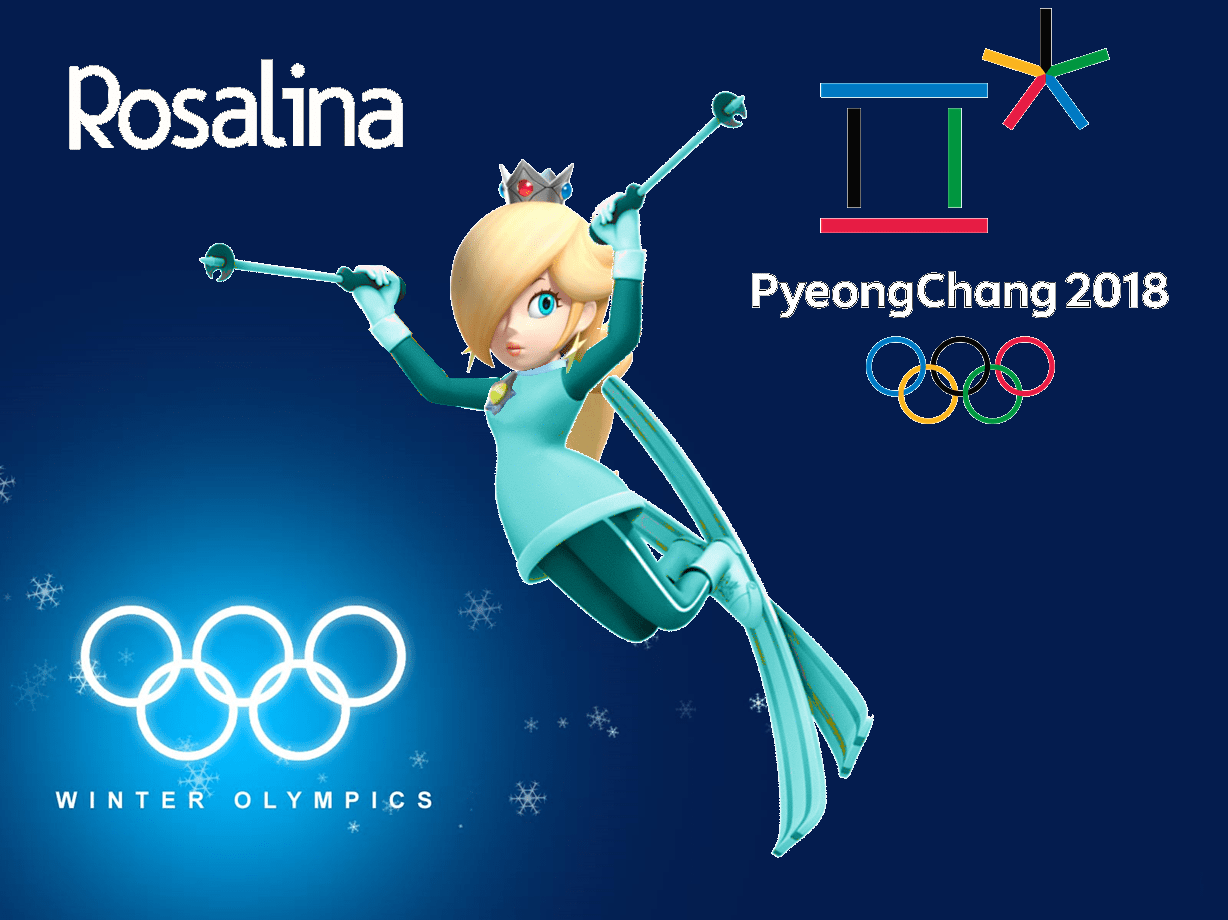 1228x920 Free download Rosalina Mario Sonic at the PyeongChang 2018 W