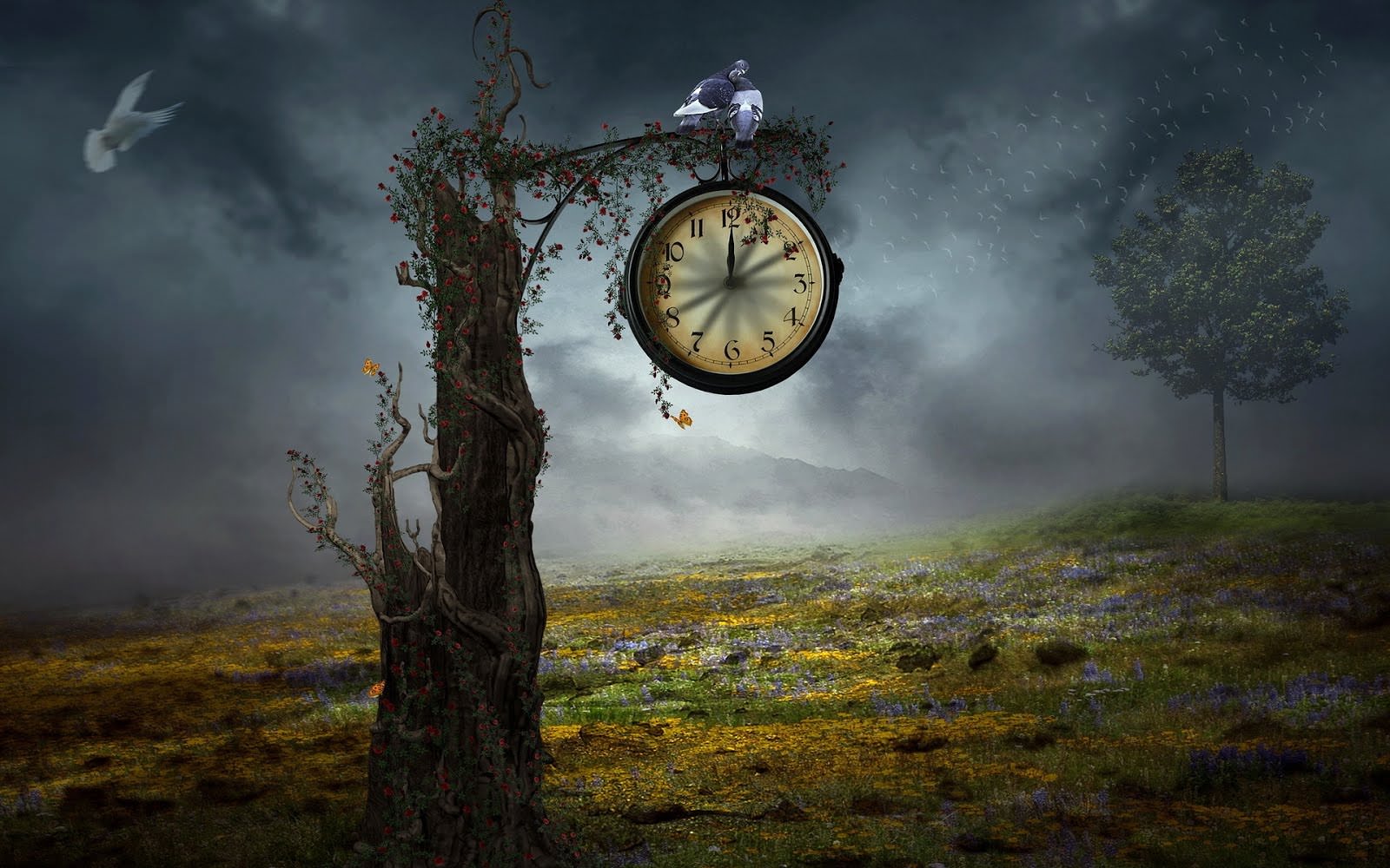 1600x1000 Old Clock Broken Wallpaper HD. Free Download GameFree Download Game
