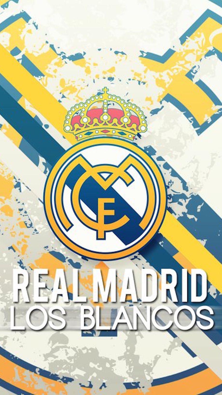 920x1636 Real Madrid Logo Vector Free Download Wallpaper for Phone