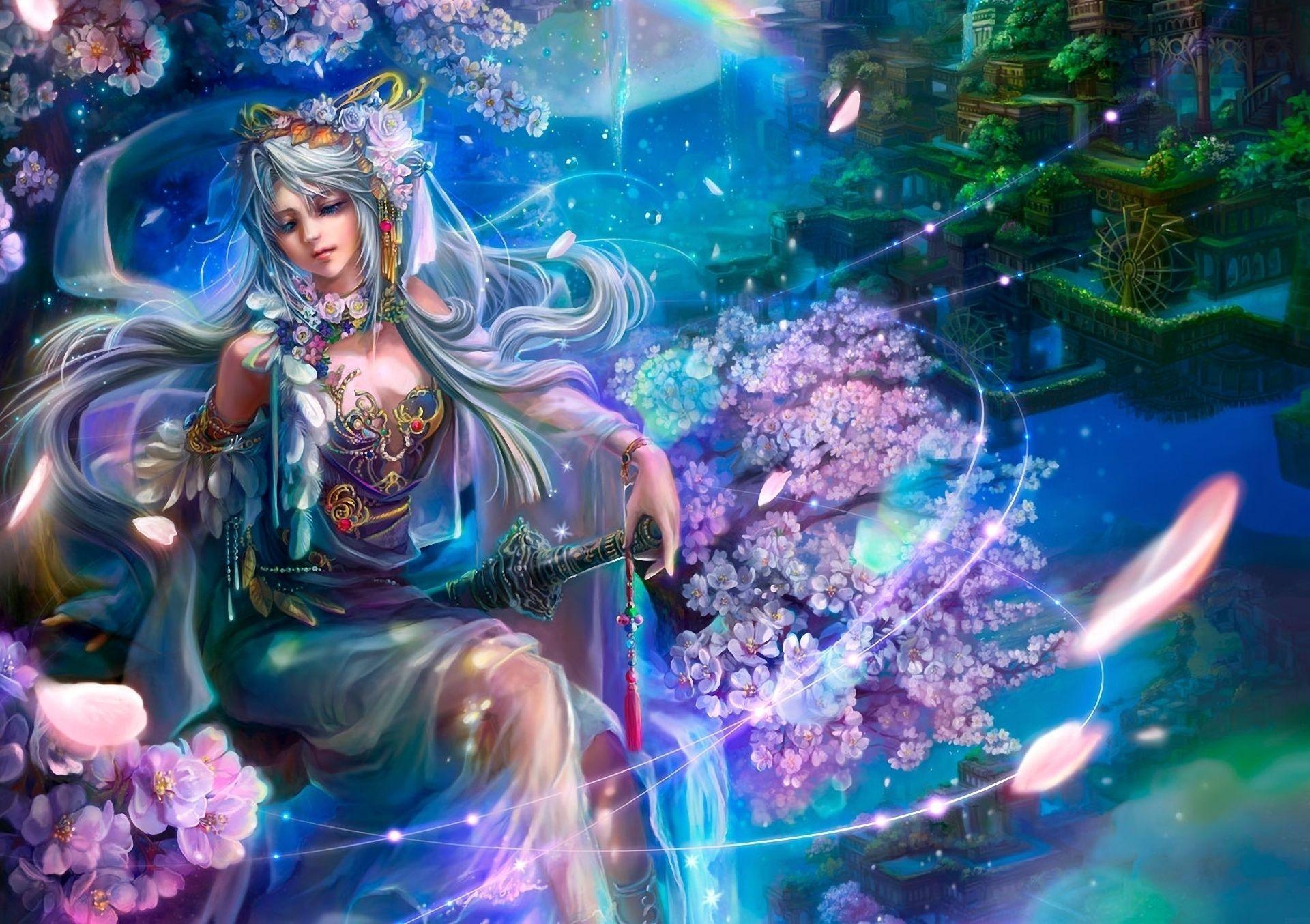 1920x1354 Peaceful Charm. Oblivion. Gothic girls, HD wallpaper