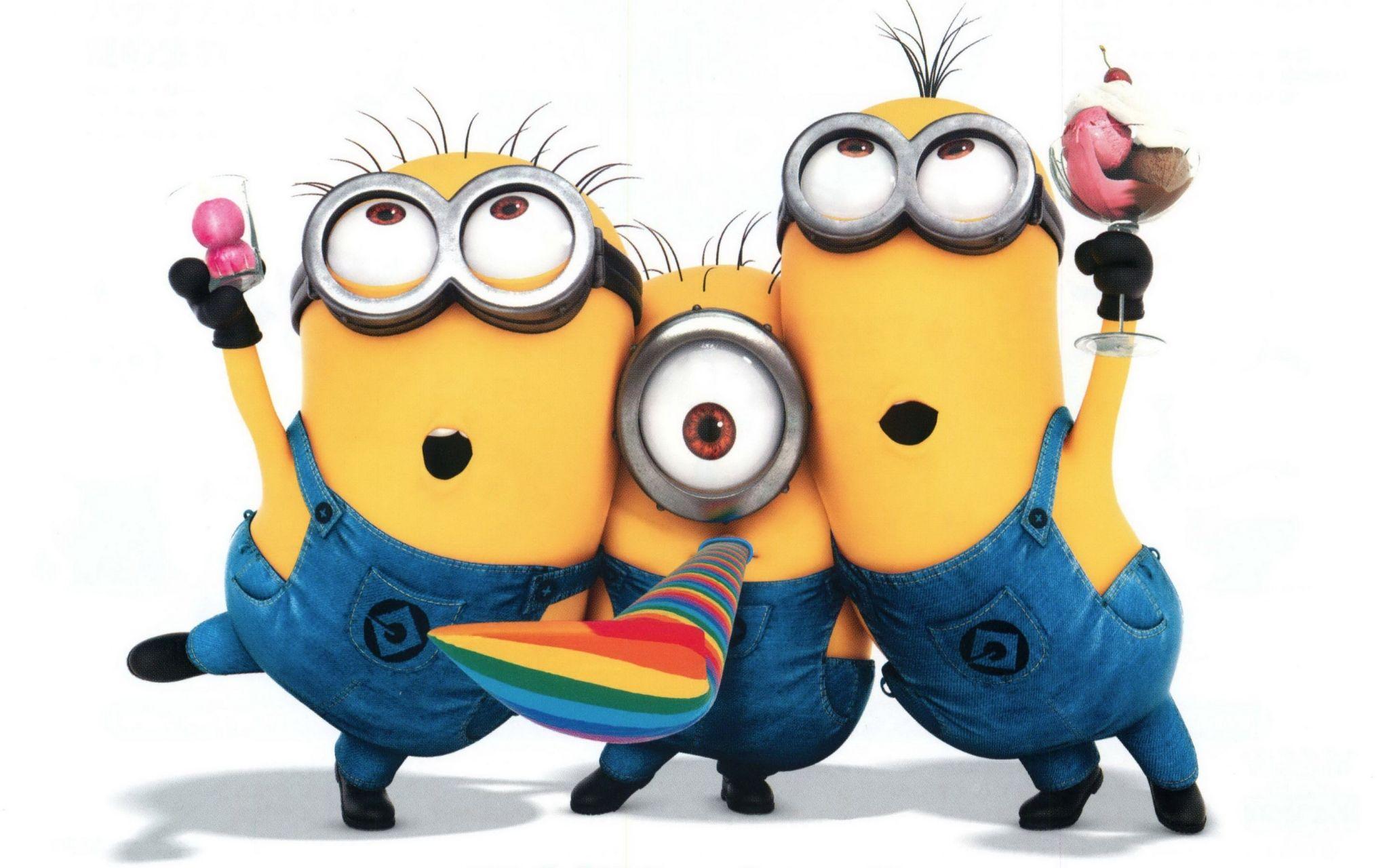 2048x1280 minion HD widescreen wallpaper for desktop