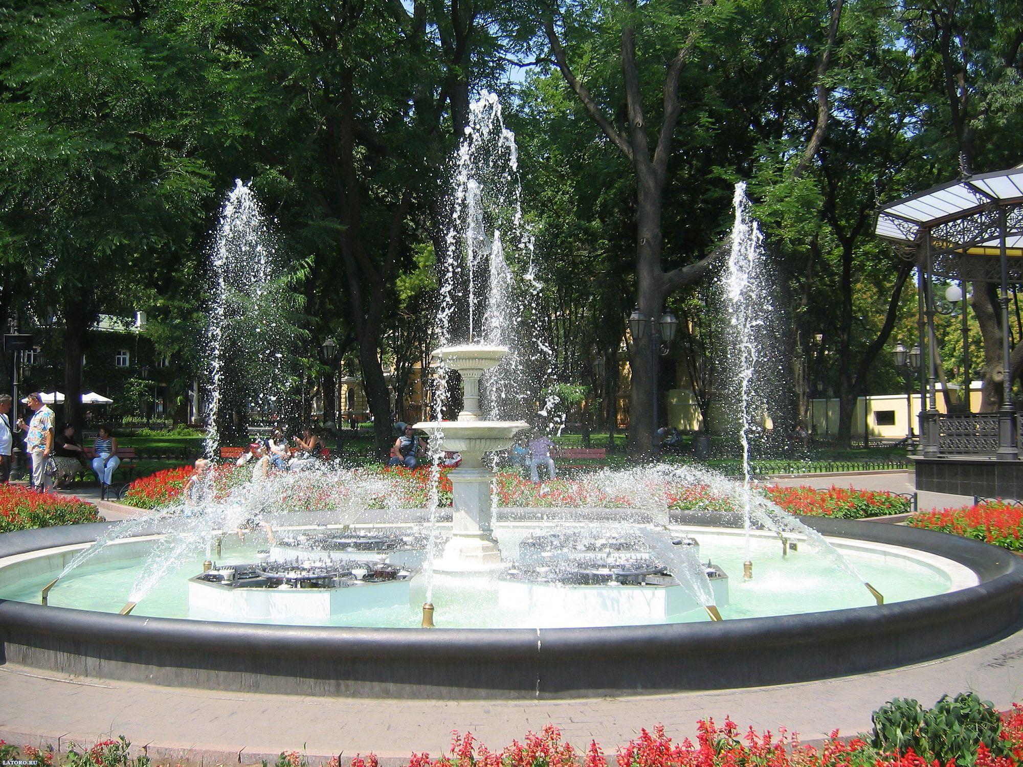 2000x1500 Odessa Fountain Desktop Wallpaper FREE on