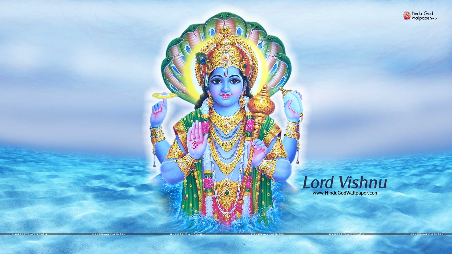 1920x1080 Chúa Vishnu Hình nền HD Kích thước đầy đủ Độ phân giải cao
