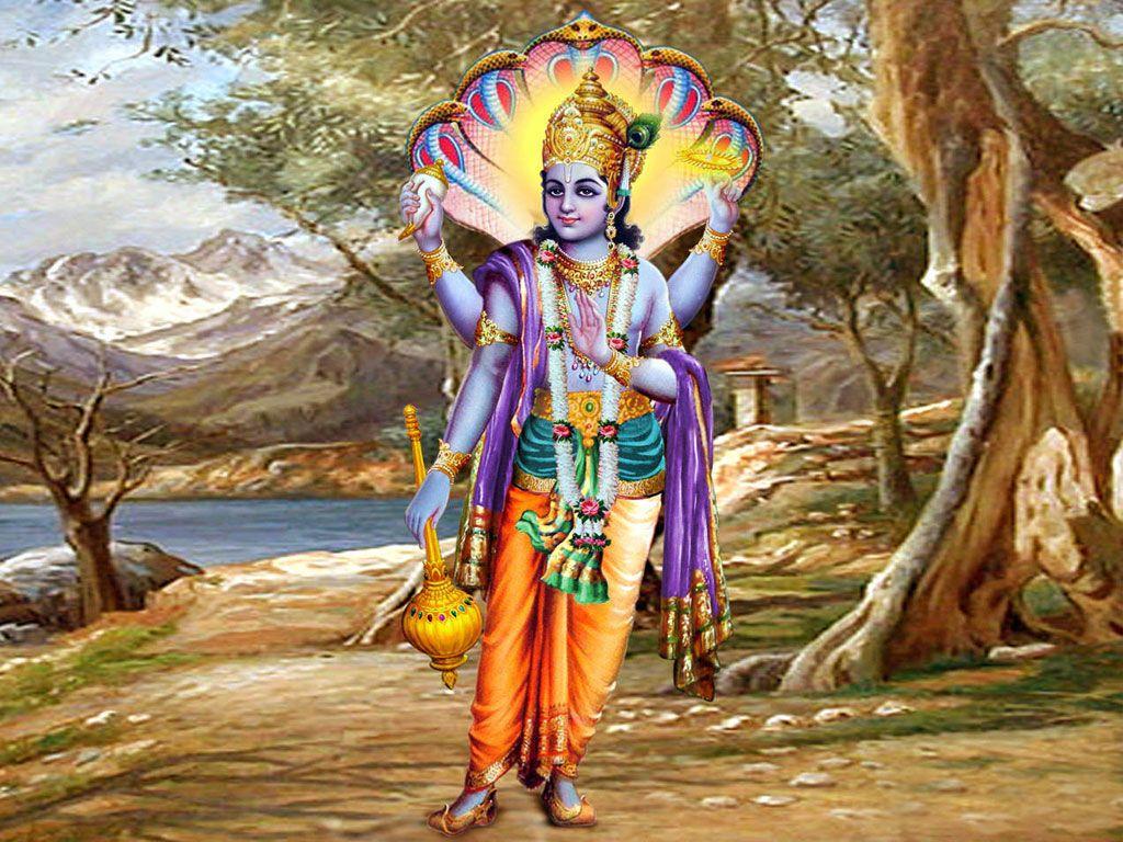 1024x768 Chúa Vishnu Ji Hình nền - Vishnu Bhagwan, Hình nền HD