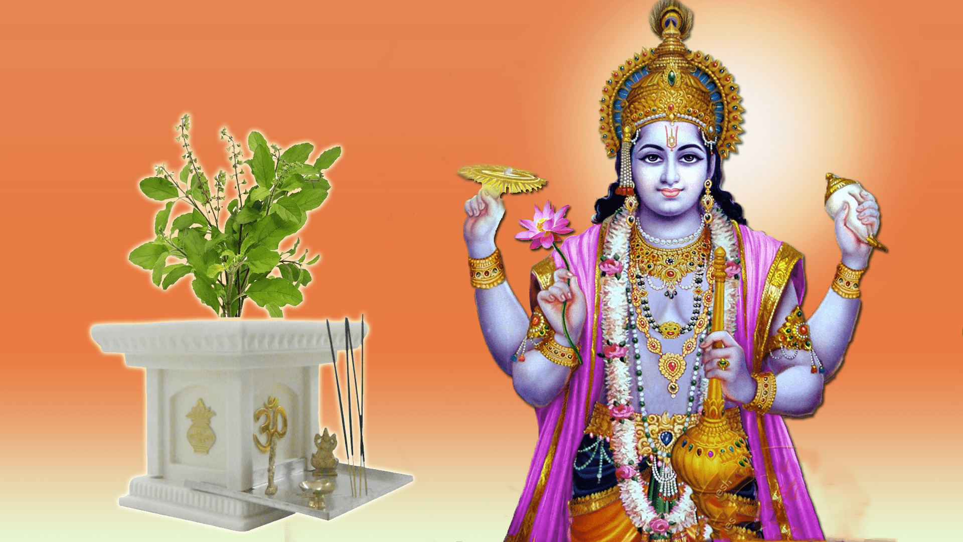 1920x1080 Chúa Vishnu Hình nền cho máy tính để bàn.  Các vị thần và nữ thần của đạo Hindu