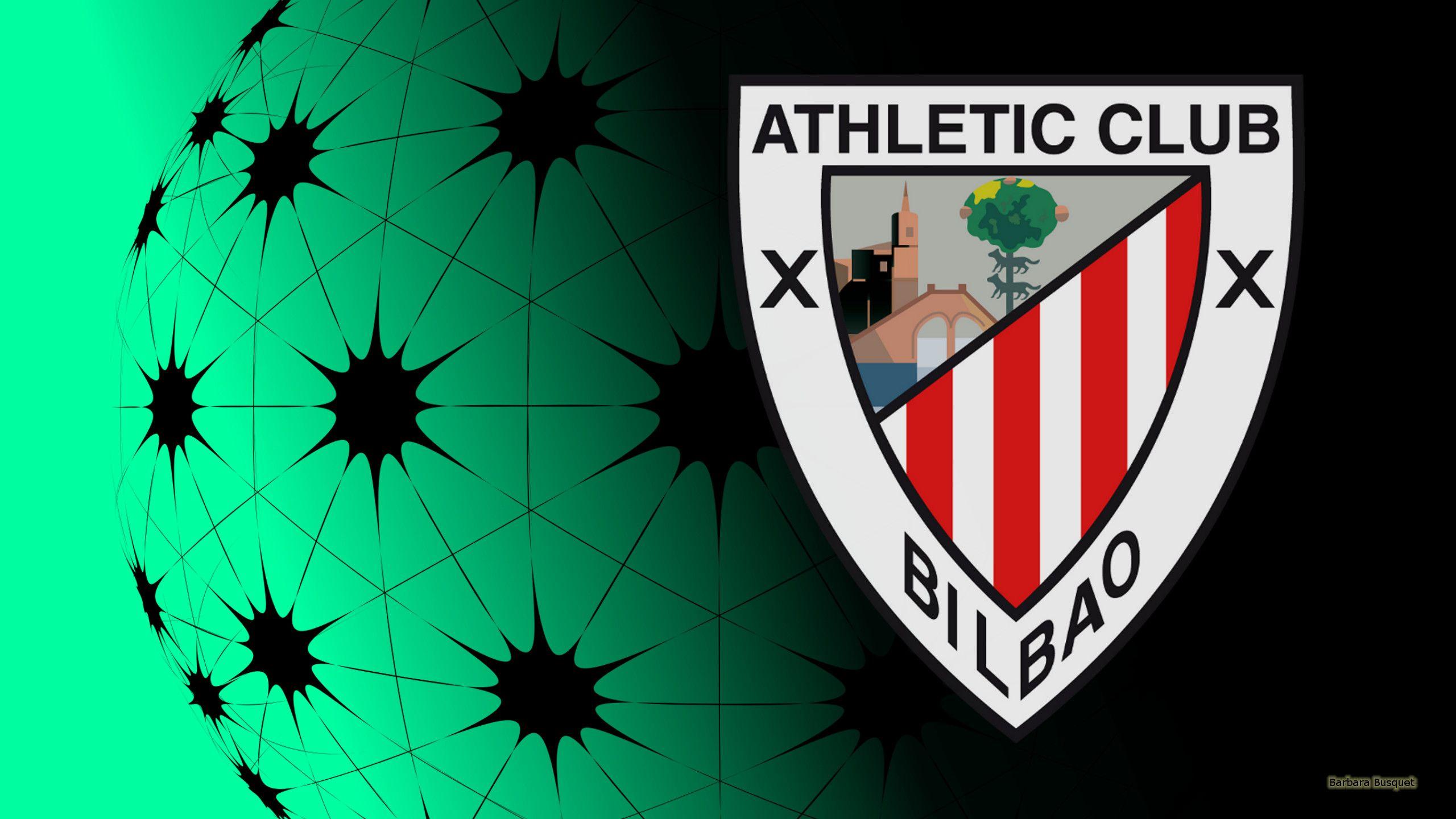 2560x1440 Athletic Bilbao emblem wallpaper HD Wallpaper