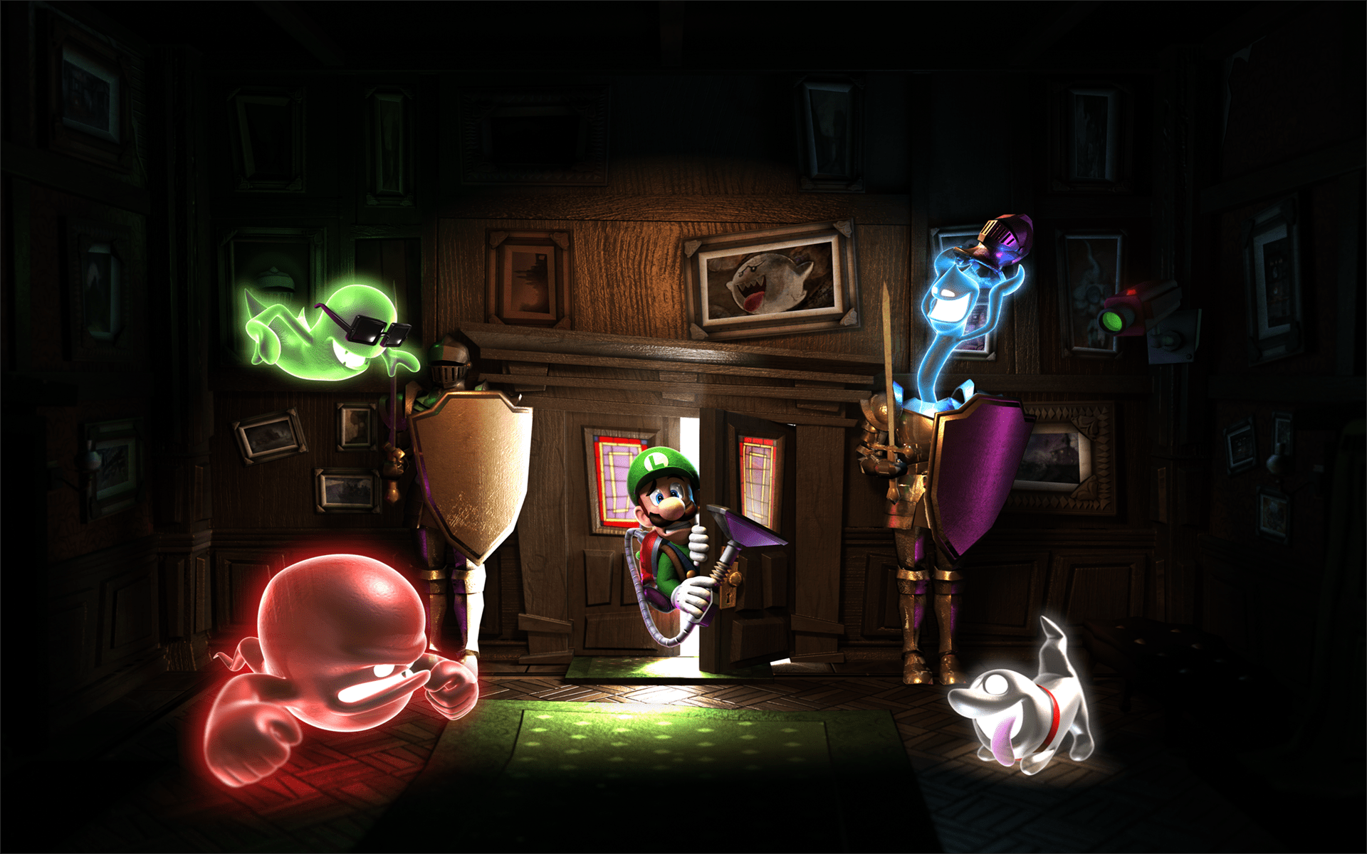 1920x1200 Luigi's Mansion HD Wallpaper