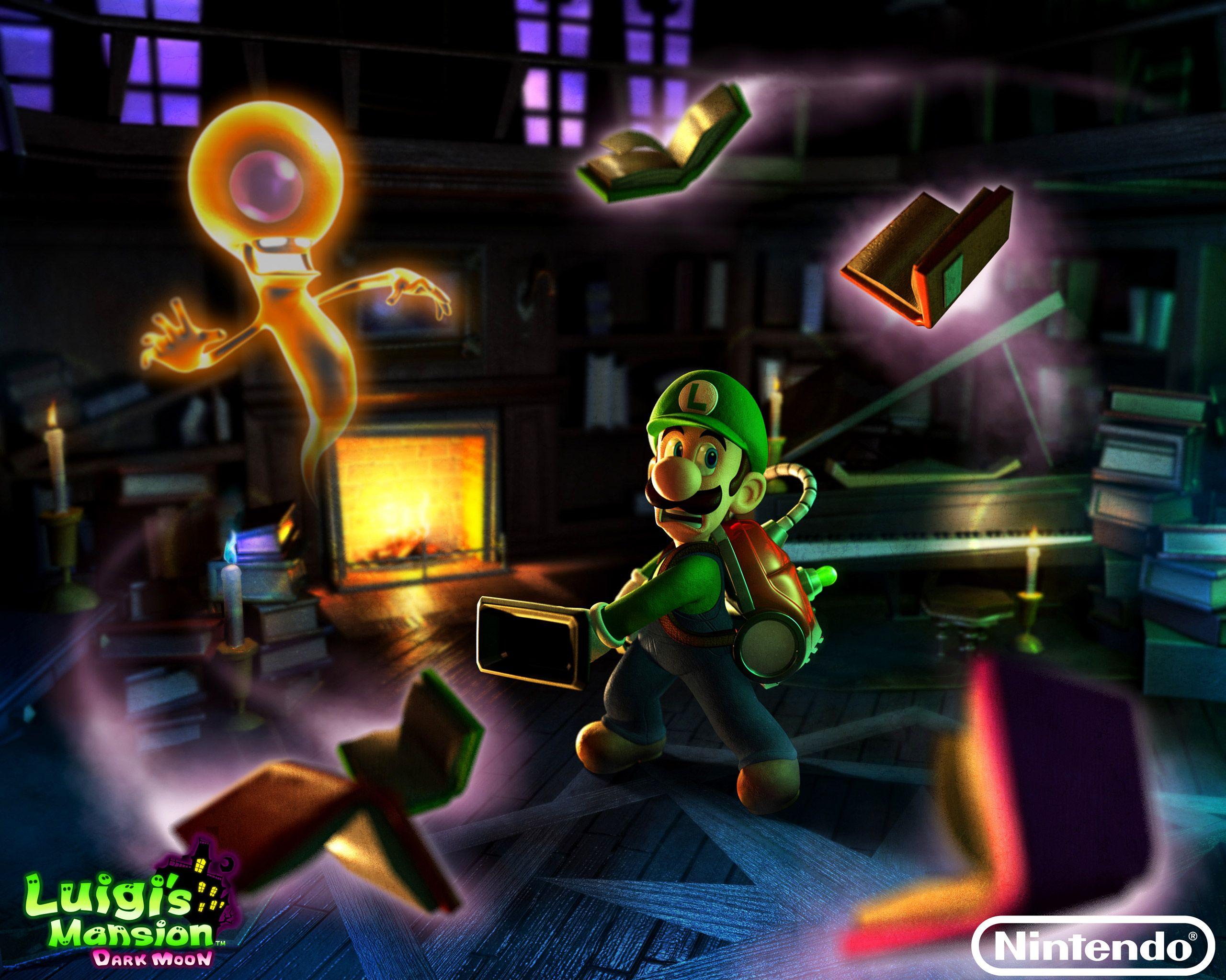 2560x2048 Free download Games Wallpaper Luigis Mansion Dark Moon