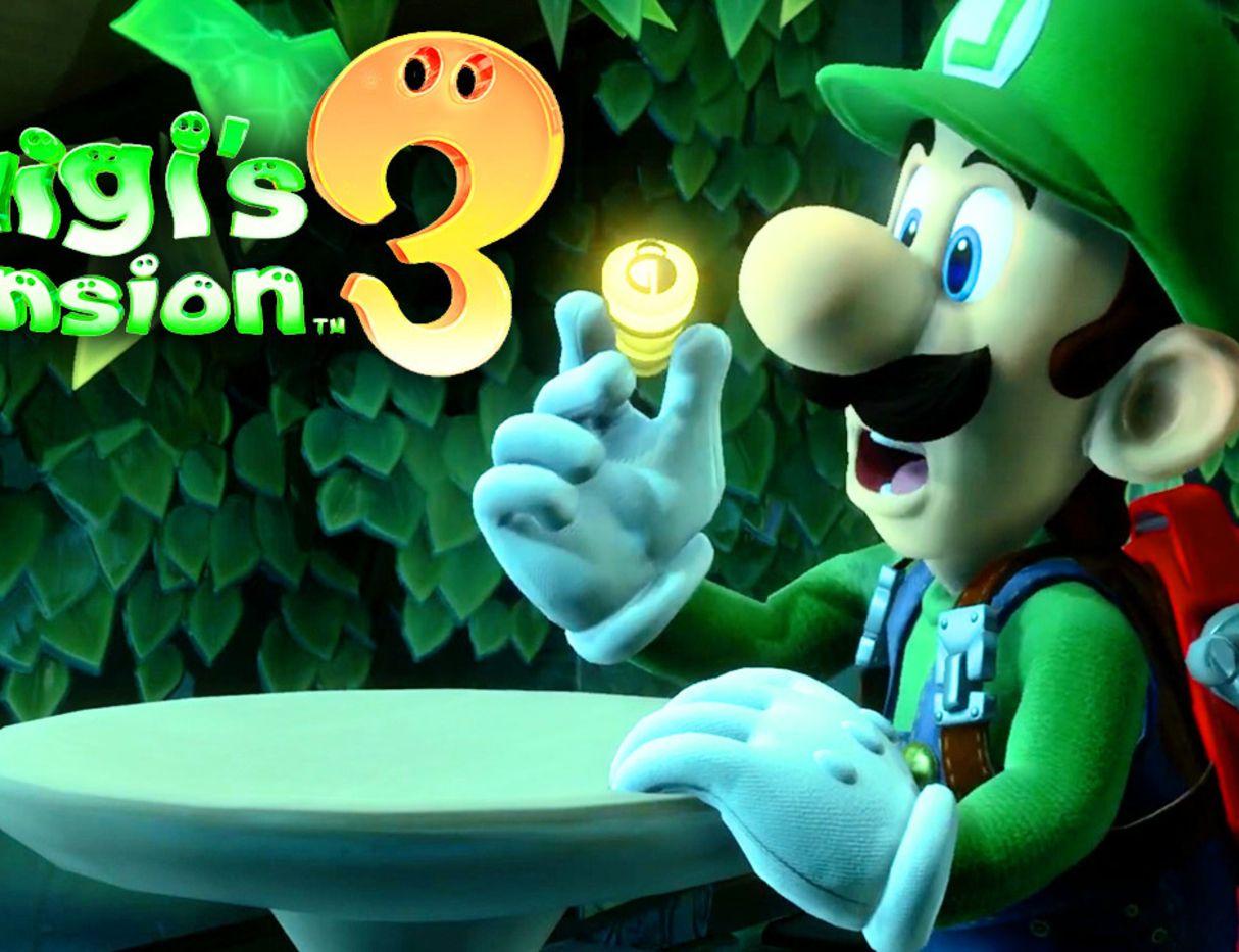 1214x933 Luigi’s Mansion 3 Garden Area Gameplay Presentation
