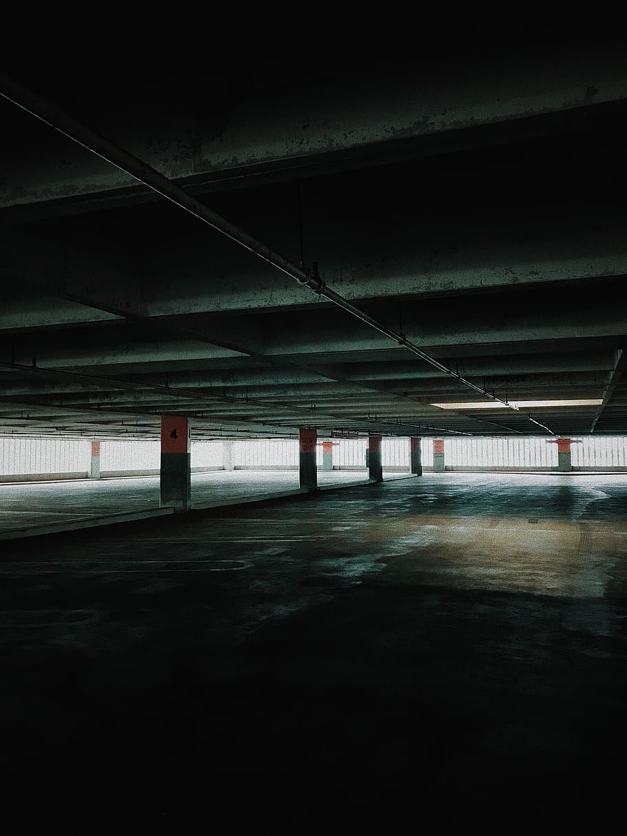 910x1213 Empty parking lot 1080P, 2K, 4K, 5K HD wallpaper free download