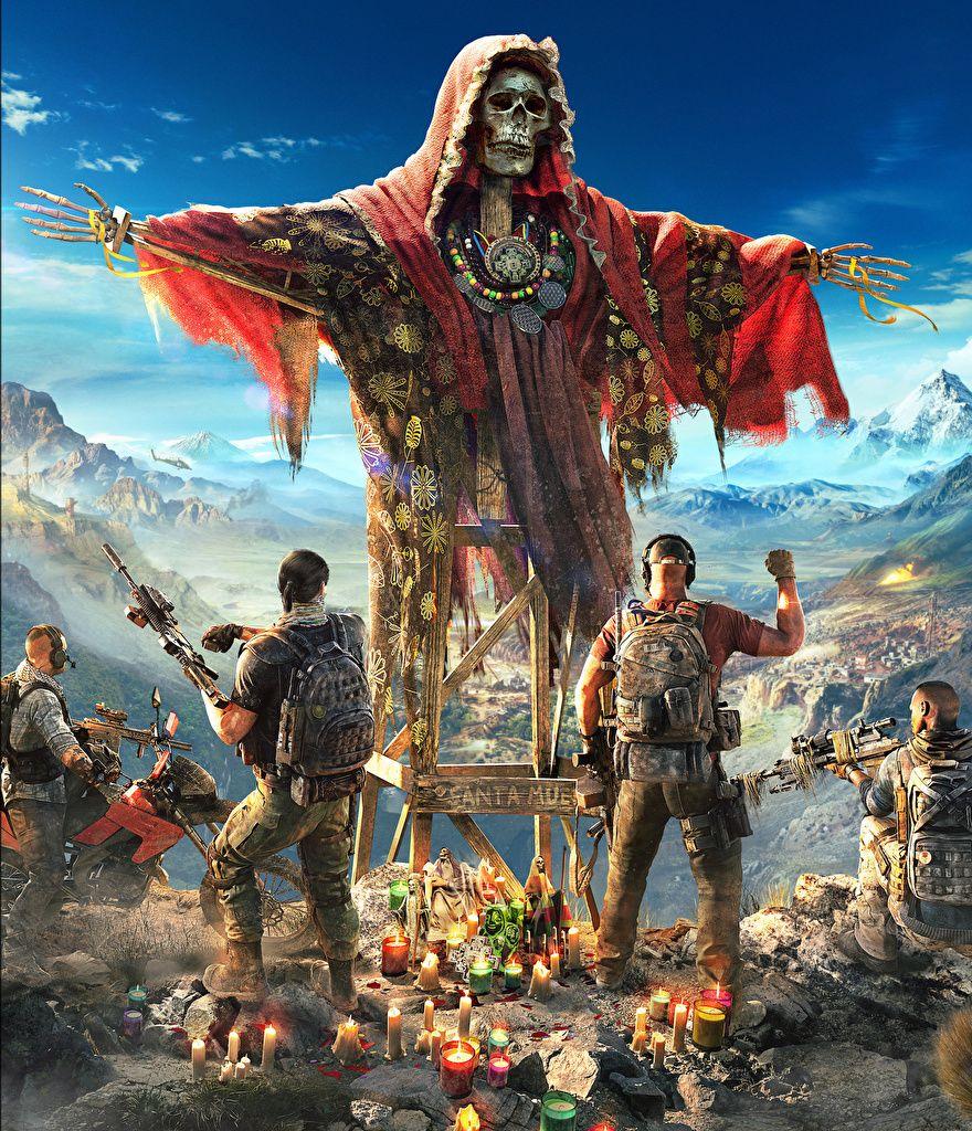 880x1024 Desktop Wallpaper Tom Clancy Ghost Recon Wildlands warrior