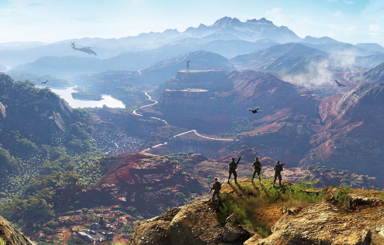1332x850 Wallpaper nature, ghost recon, mountains, bolivia, video