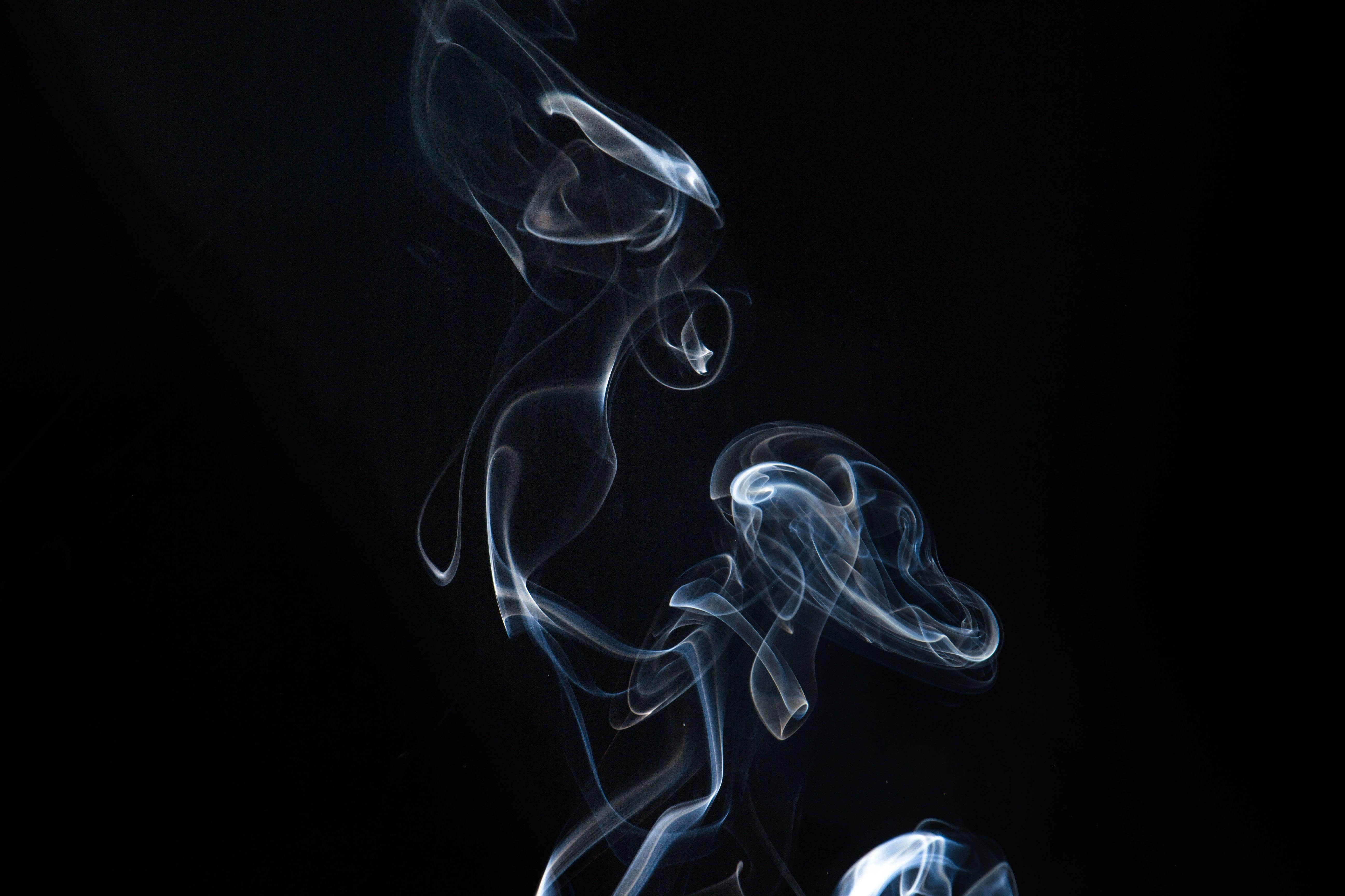5184x3456 White smoke, Smoke, Shroud, Dark background HD wallpaper