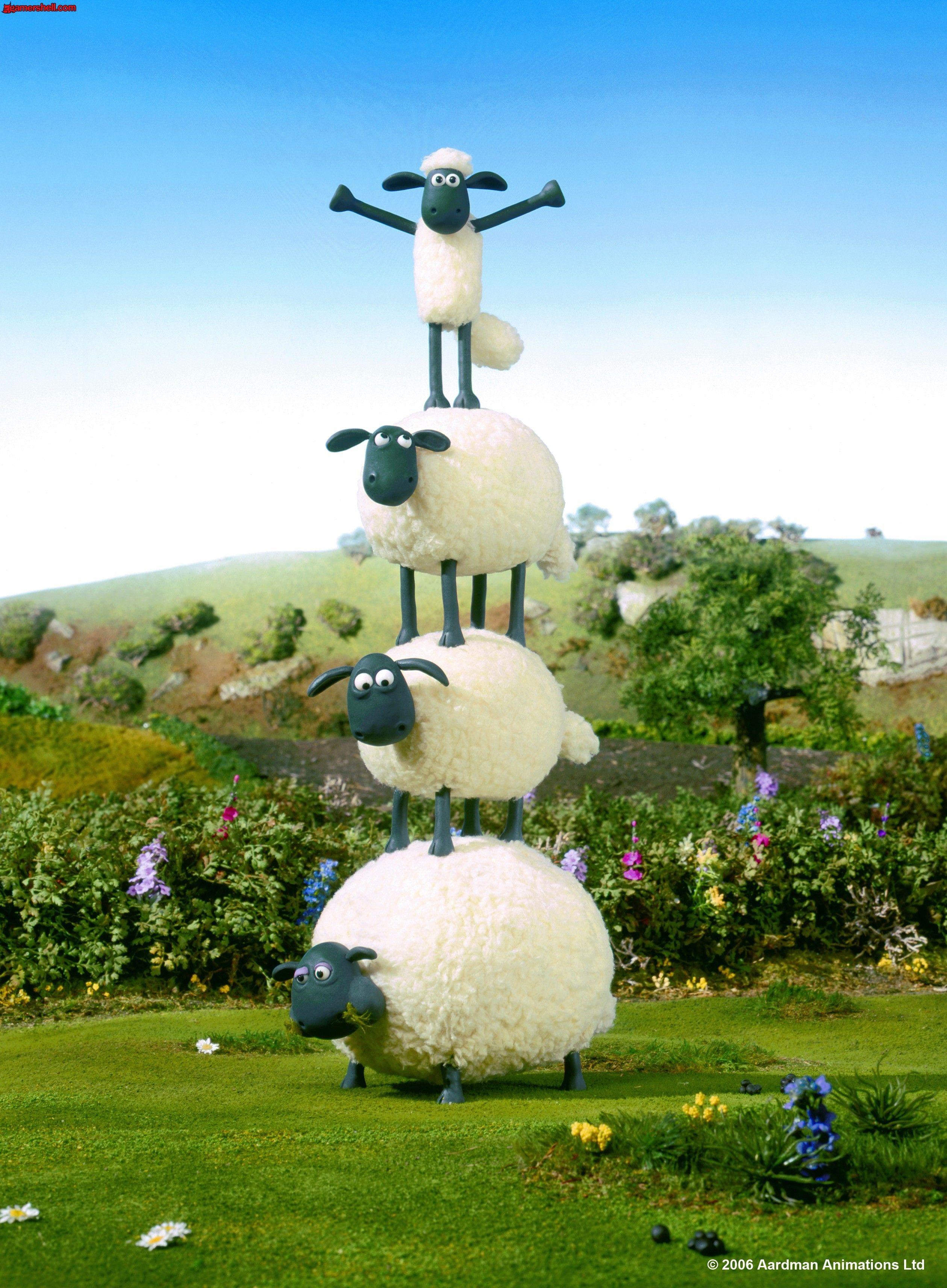 2519x3425 Shaun the Sheep. Never gets old. Thank you Aardman