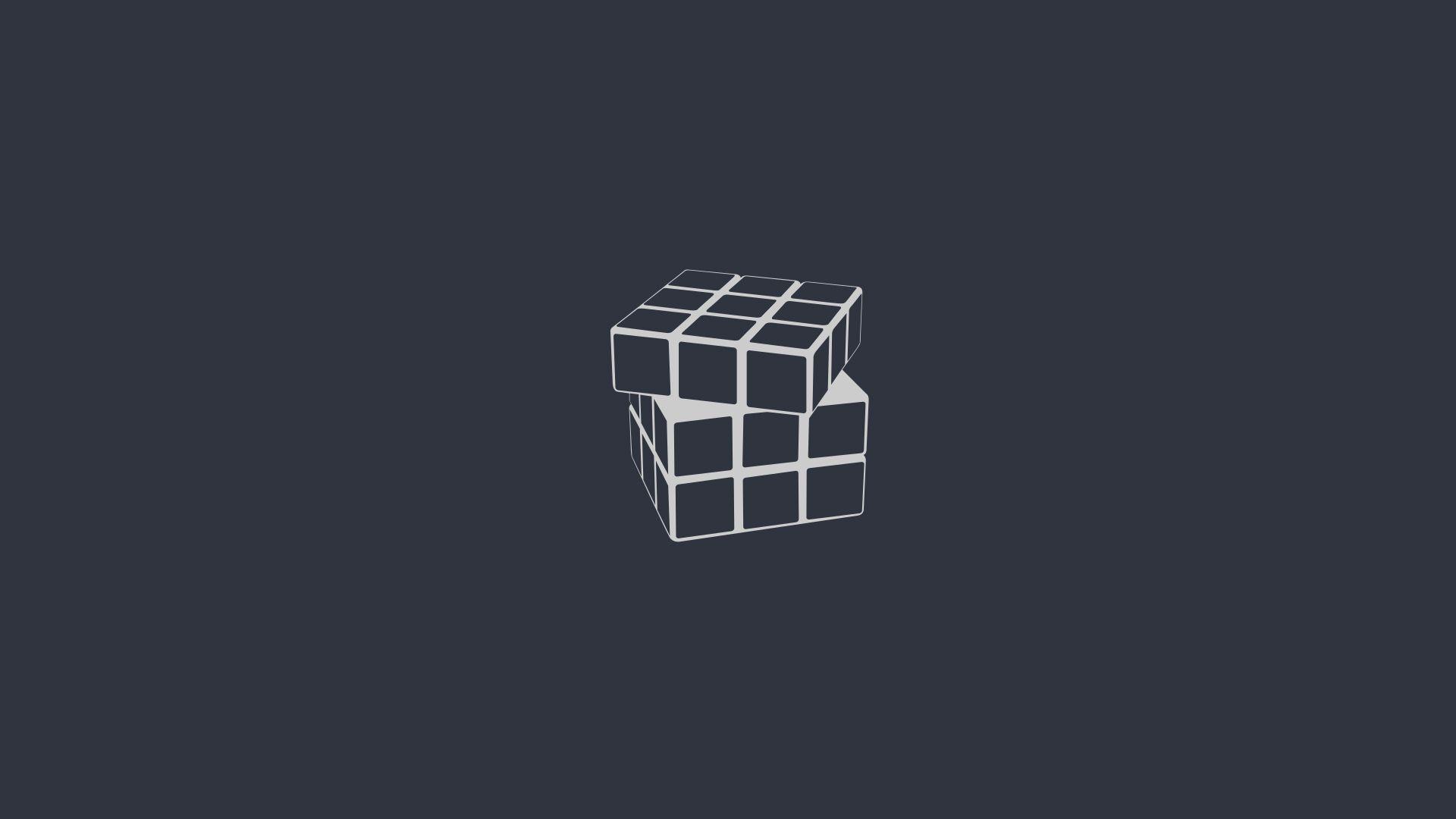 1920x1080 Rubiks Cube Minimalism, HD Artist, 4k Wallpaper, Image