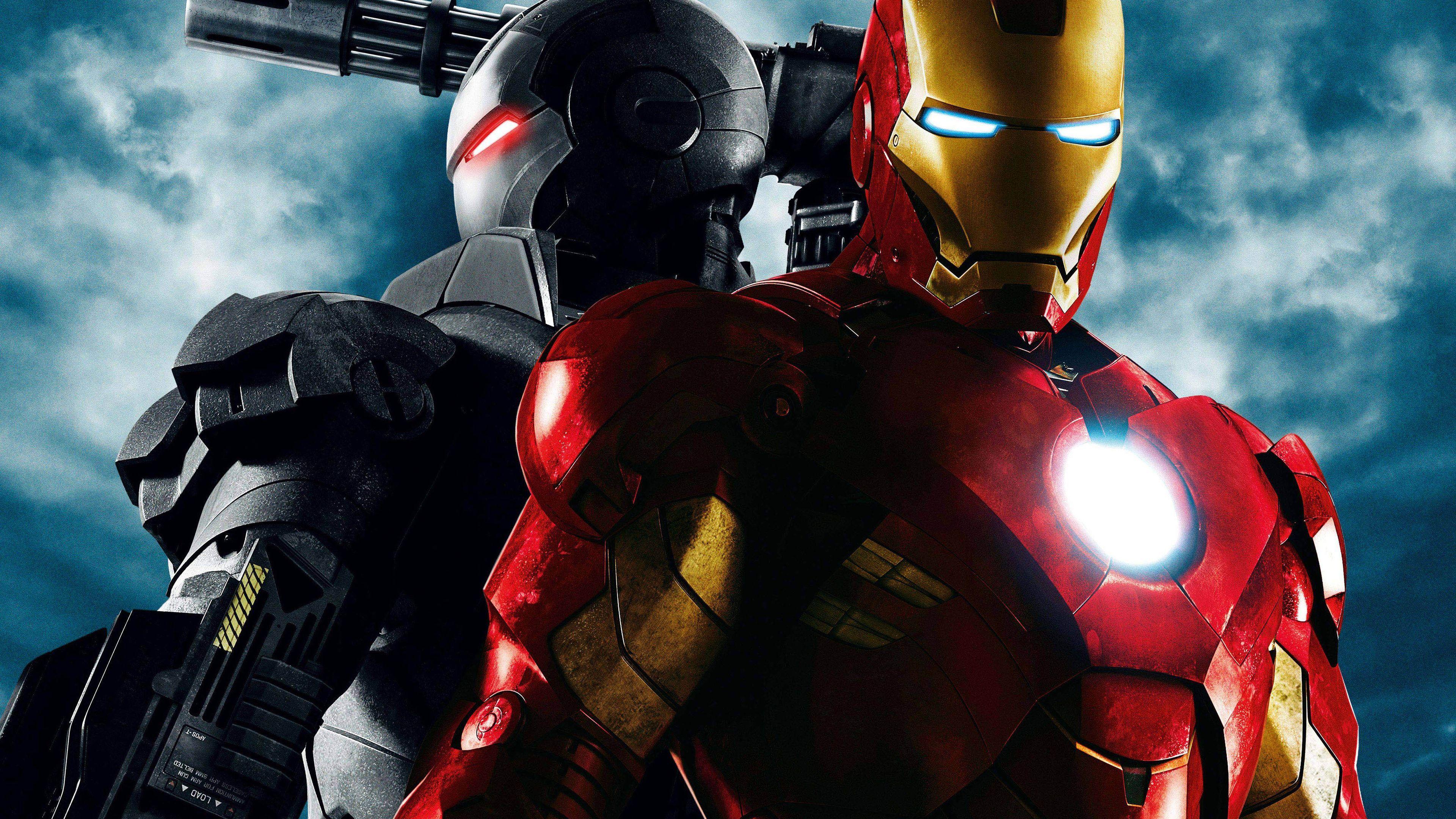 3840x2160 Hình nền siêu anh hùng 4k Iron Man 2, hình nền phim