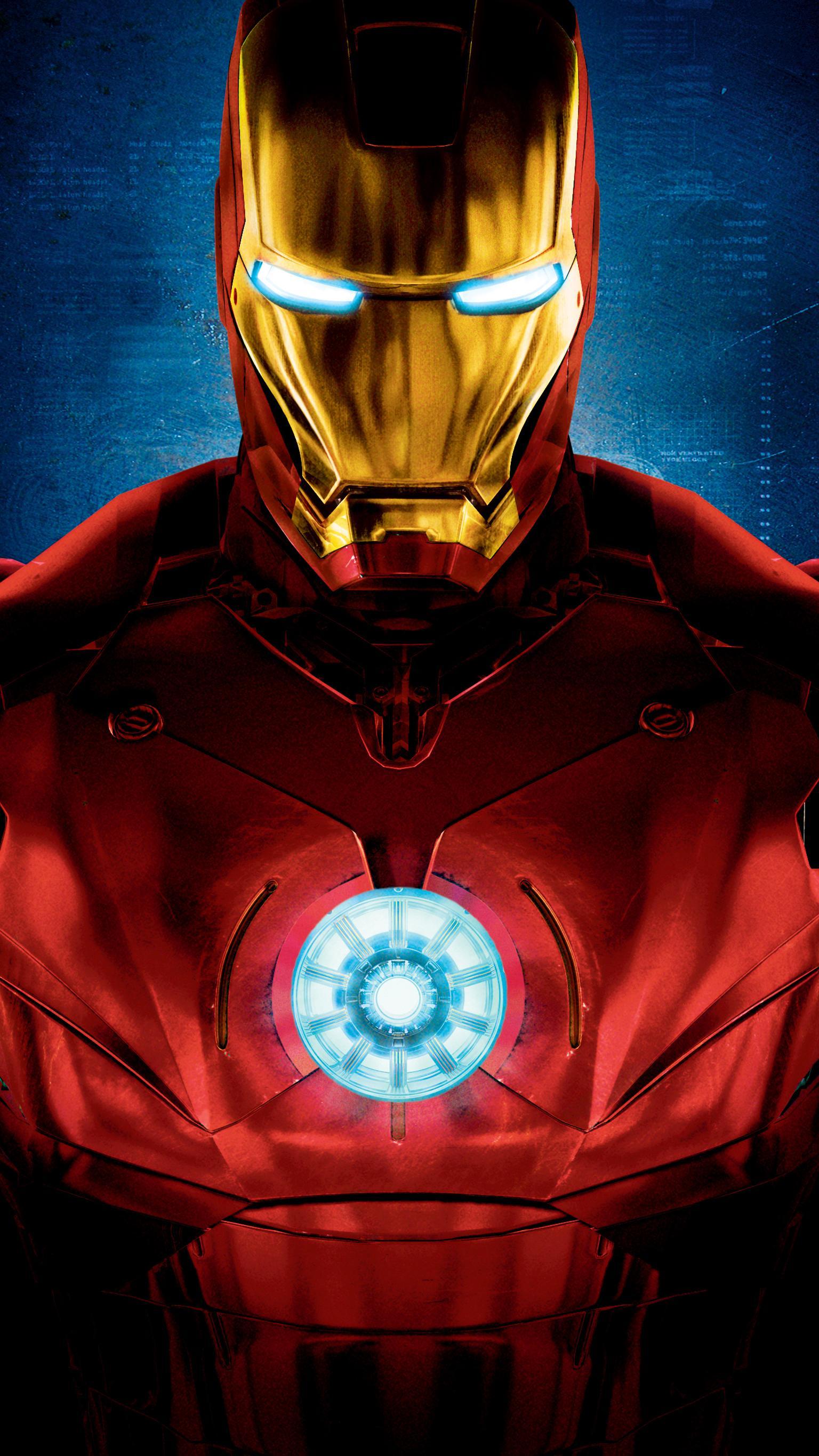 Hình nền điện thoại 1536x2732 Iron Man (2008)