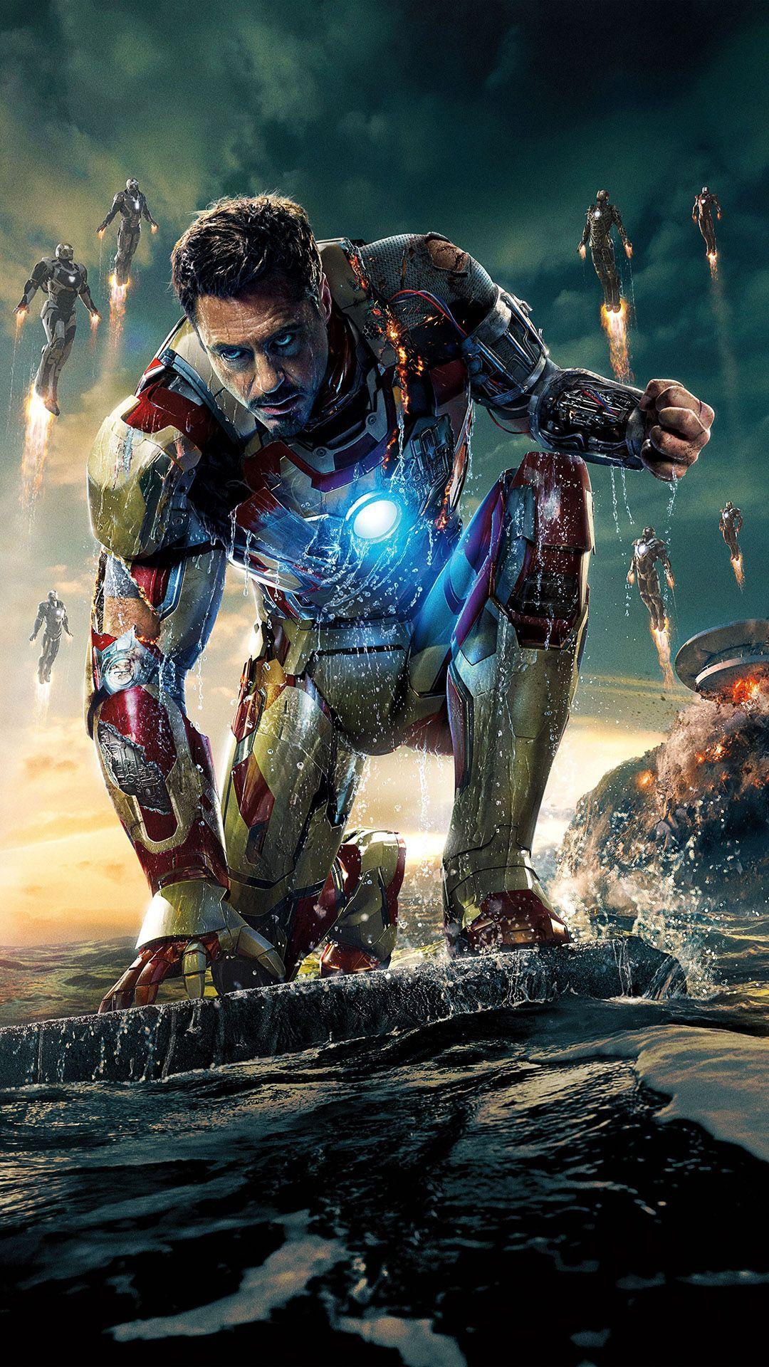 1080x1920 HD Iron Man Hình nền iPhone 6