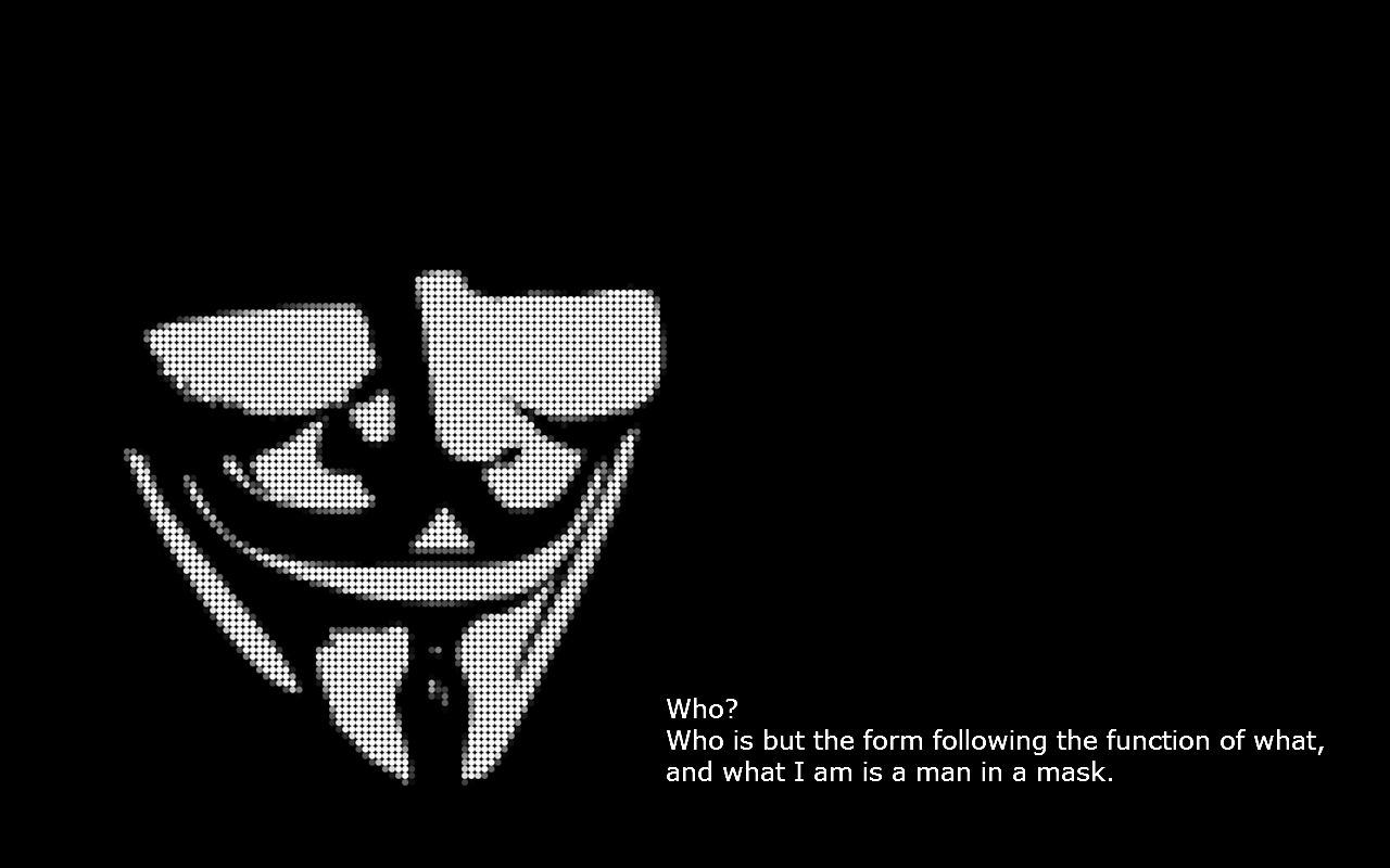 1280x800 Free download V For Vendetta Wallpaper [1280x800]