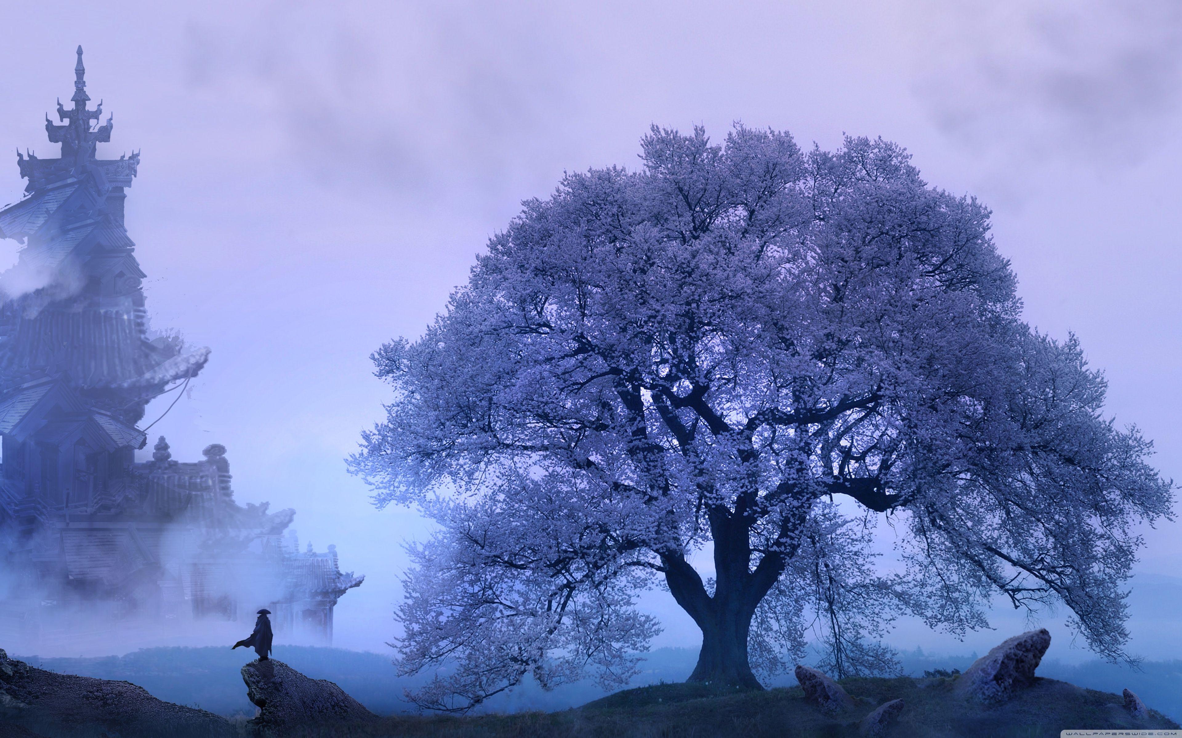 3840x2400 Oriental Fantasy Art Ultra HD Desktop Background Wallpaper