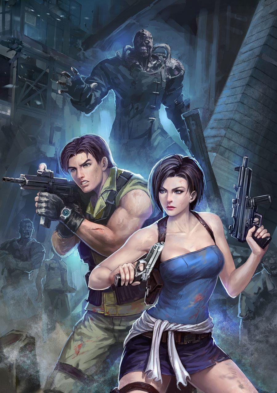 900x1273 maddohausu: “Outbreak. 2015. (Final) Resident Evil 3. Art