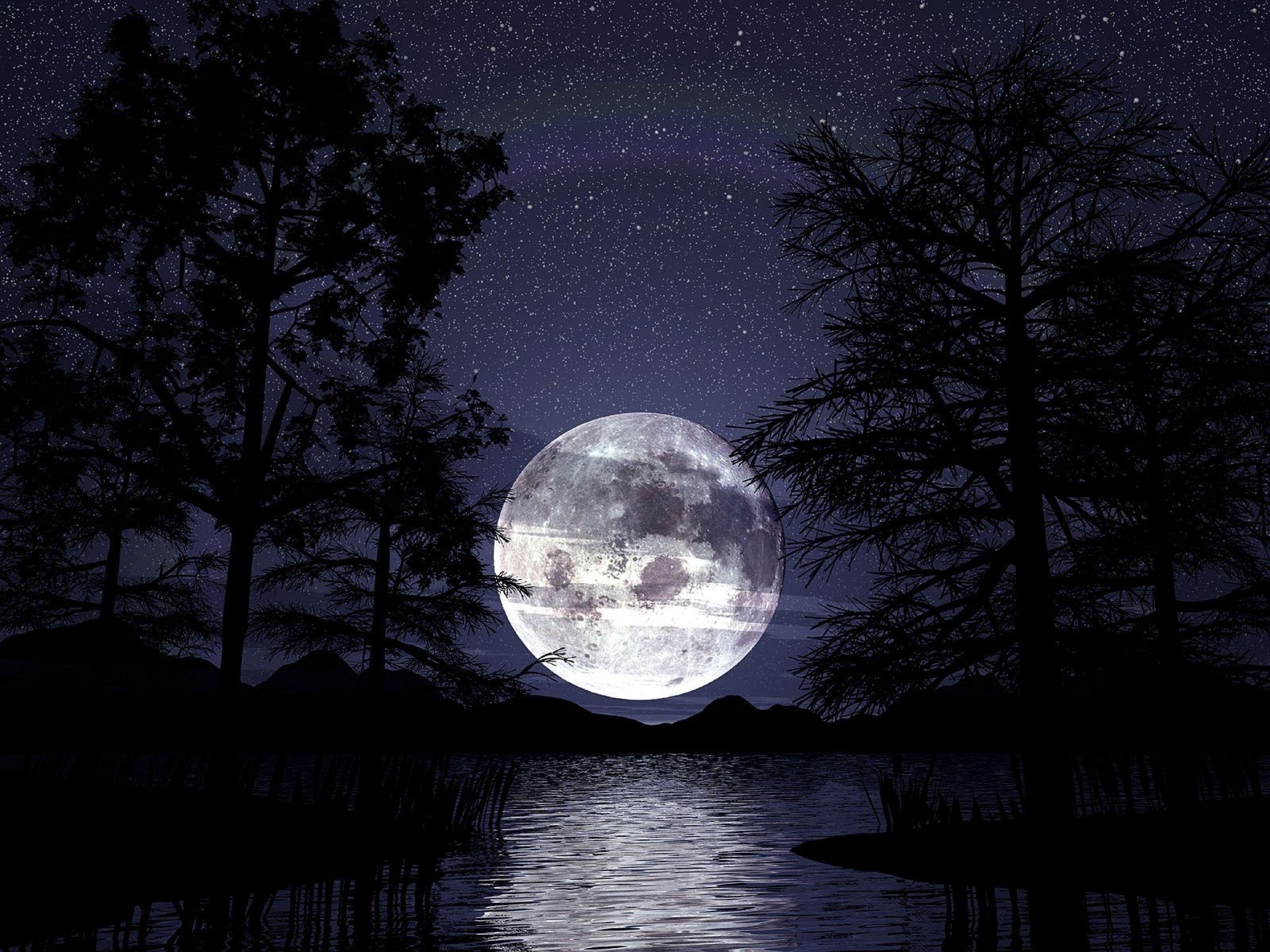 Dark Moon Wallpapers - Top Free Dark Moon Backgrounds - WallpaperAccess