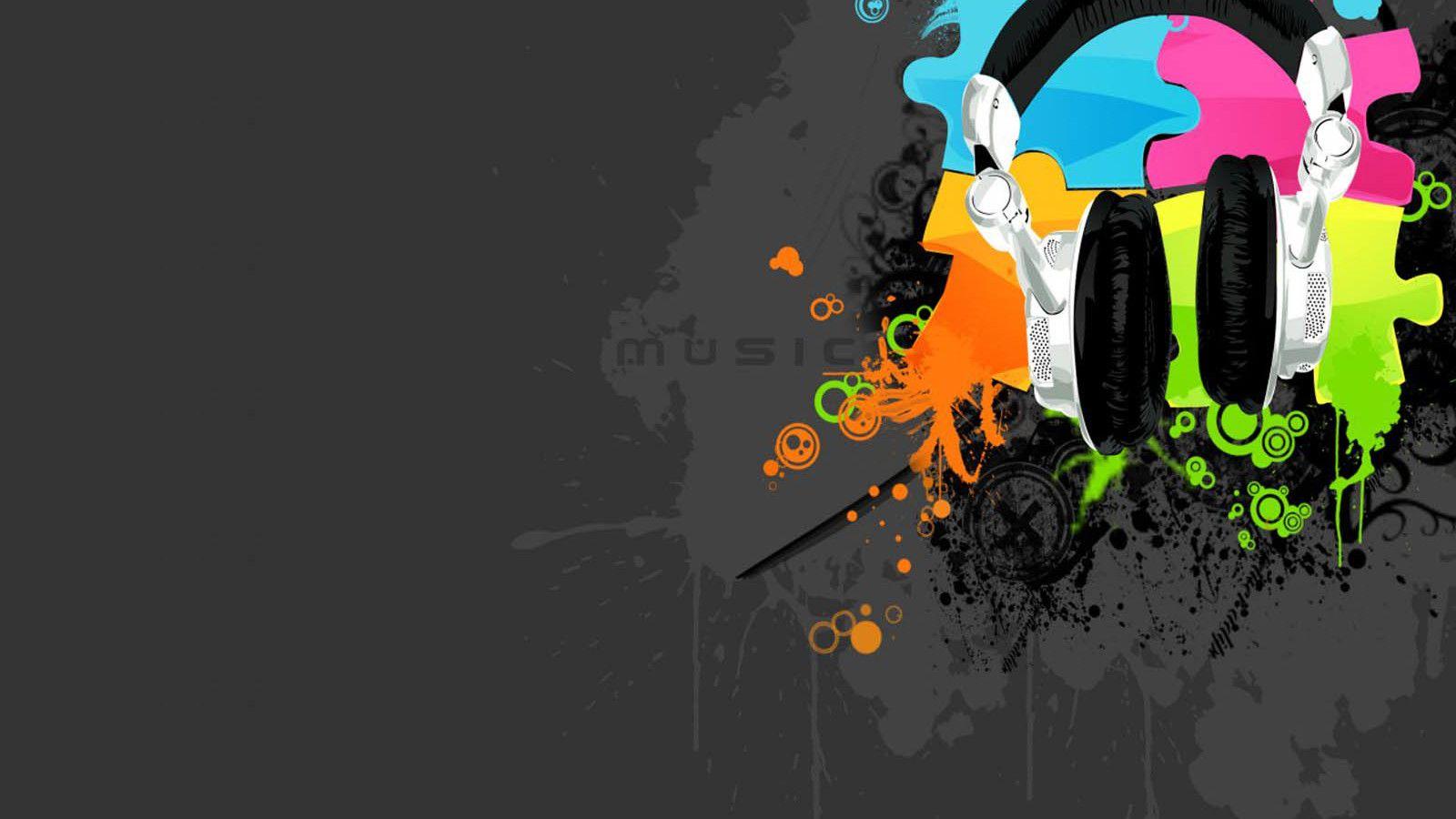 1600x900 Abstract Art Music S Wallpaper: Desktop HD Wallpaper