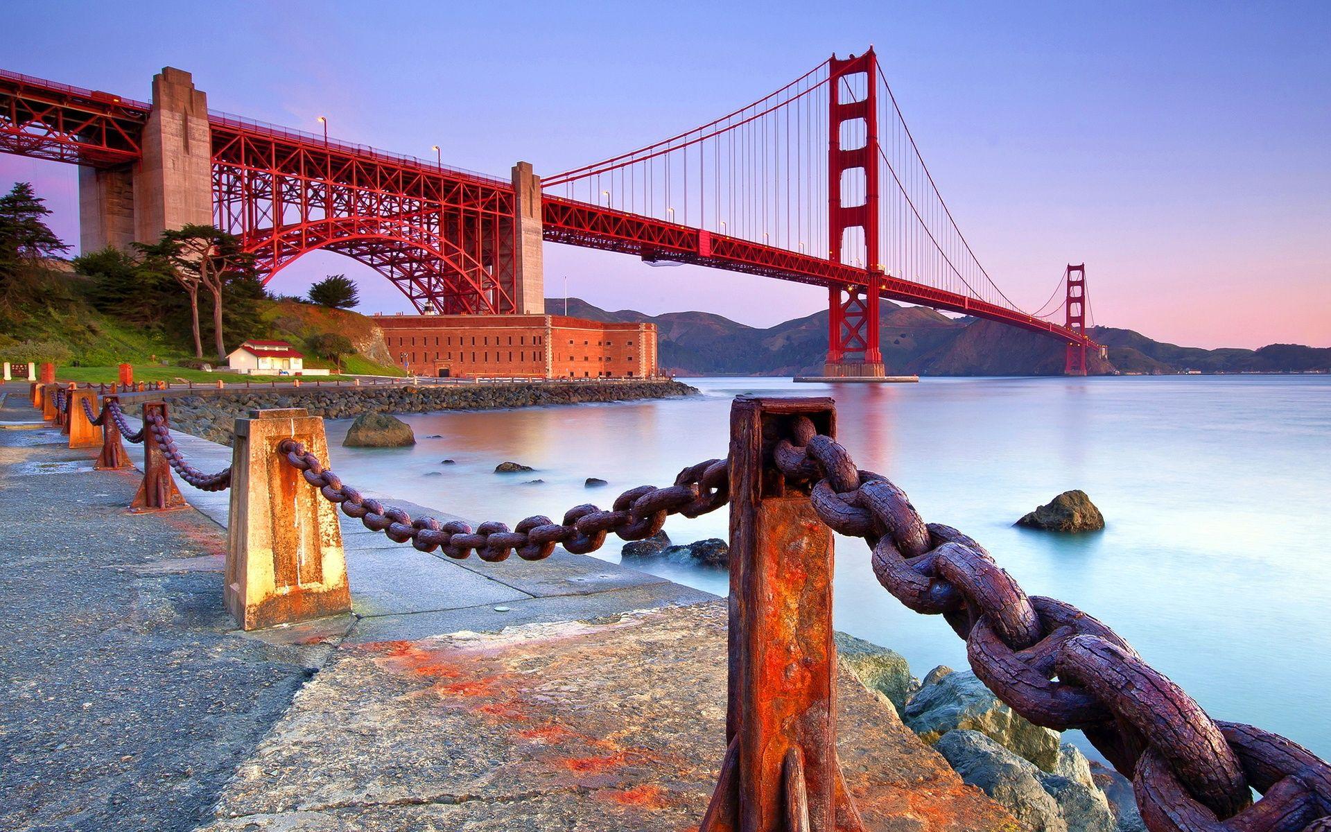 1920x1200 Wallpaper 4k Golden Gate Bridge Coast bridge, Coast, Gate