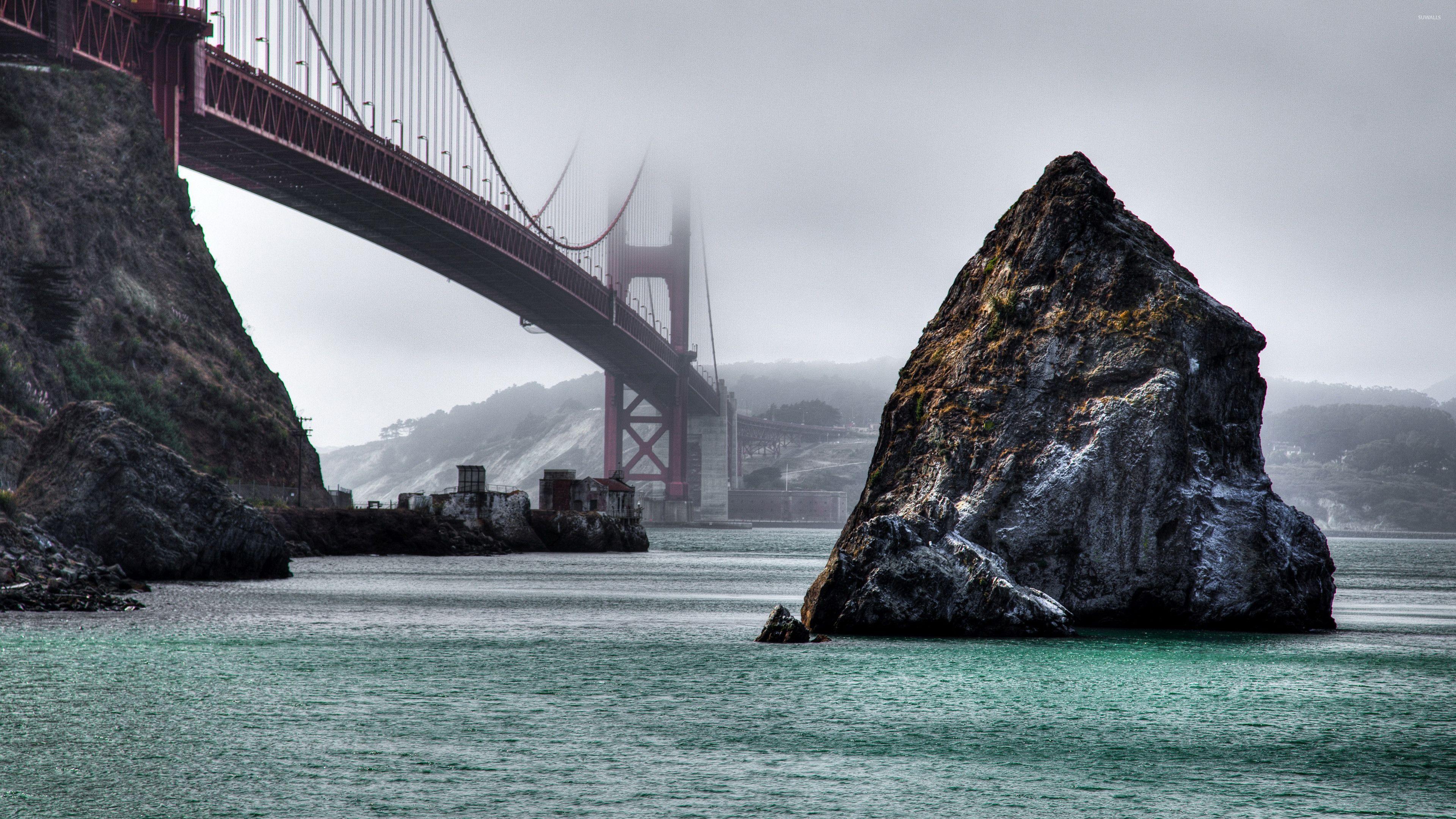 3840x2160 Golden Gate Wallpaper