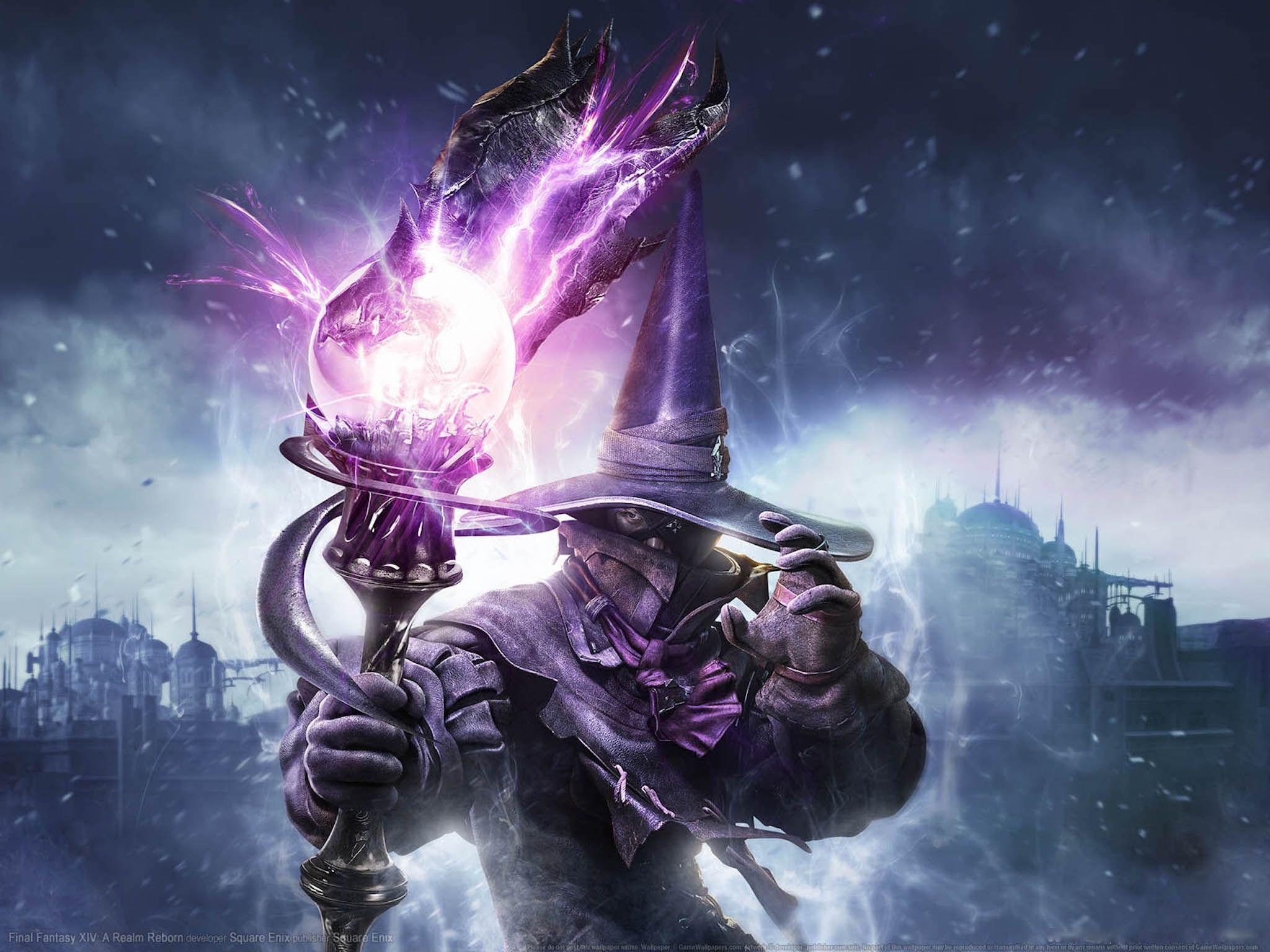 2048x1536 FFXIV ARR Black Mage Wallpaper. Free FFXIV: ARR Image