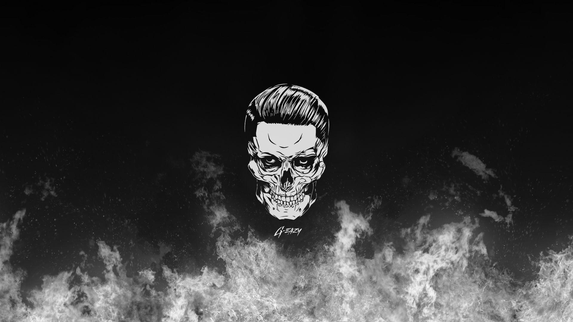 1920x1080 G Eazy Skull [1920x1080] [OC]