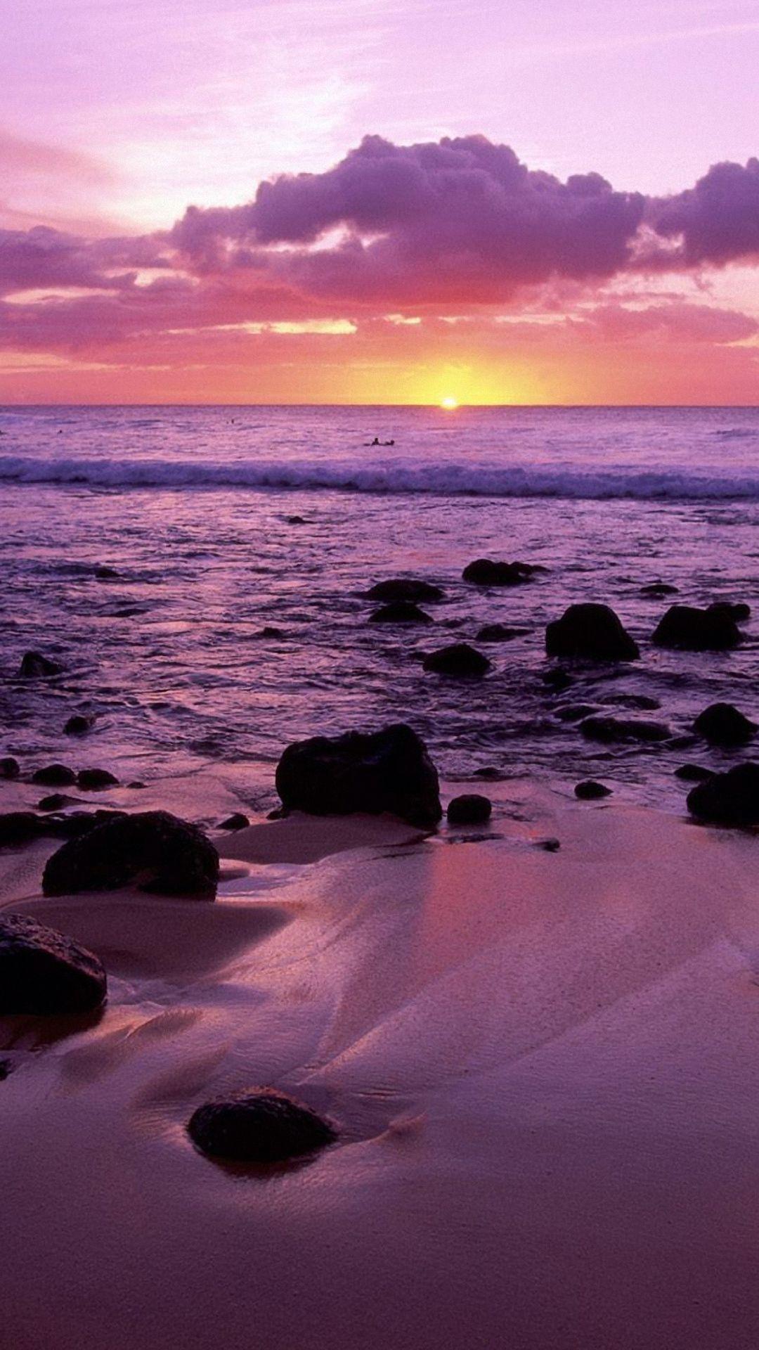 Sunset Beach Hawaii Iphone Wallpapers Top Free Sunset Beach Hawaii Iphone Backgrounds Wallpaperaccess