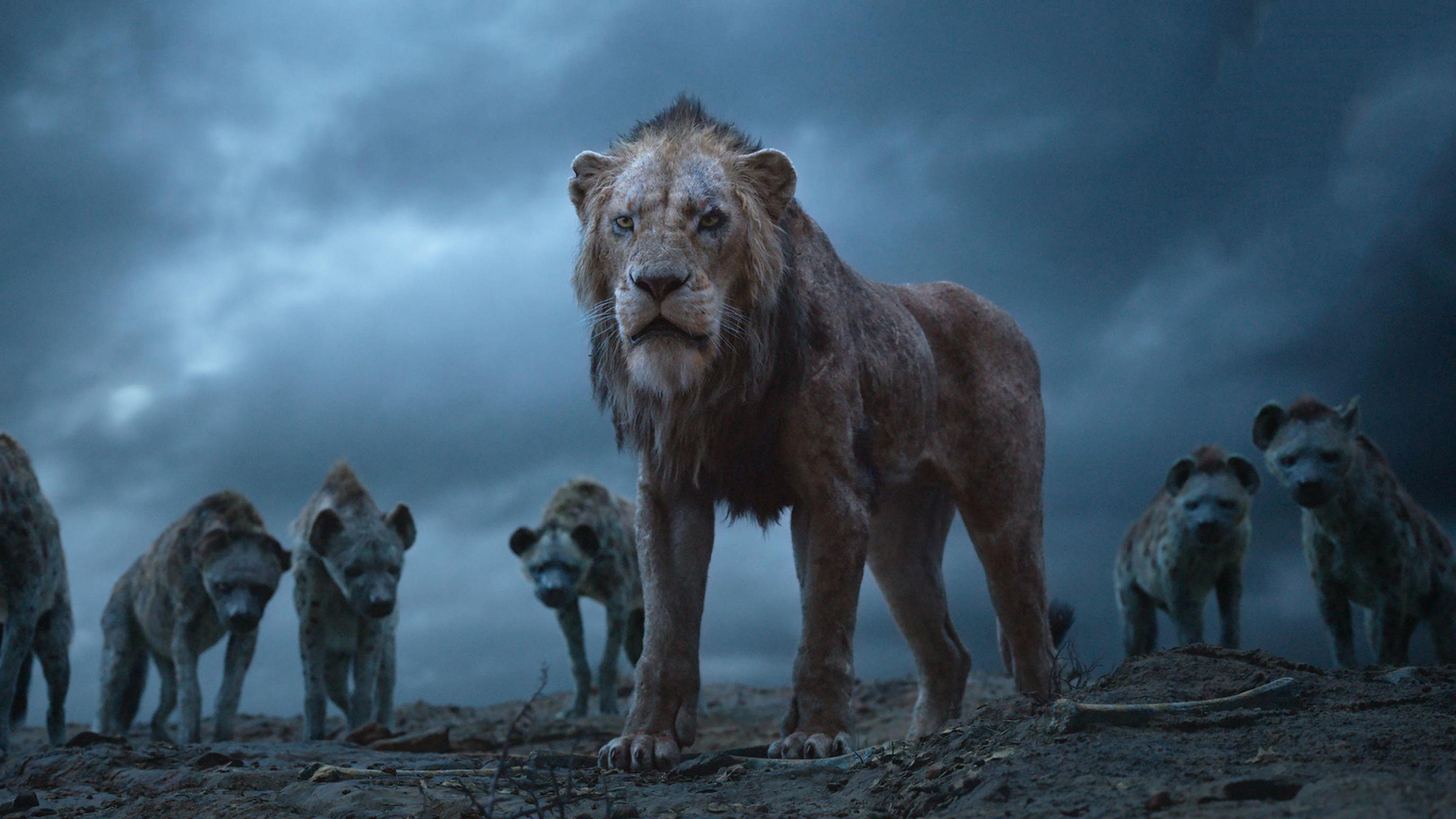 3840x2160 The Lion King 2019 Scar Hyenas 4K Wallpaper