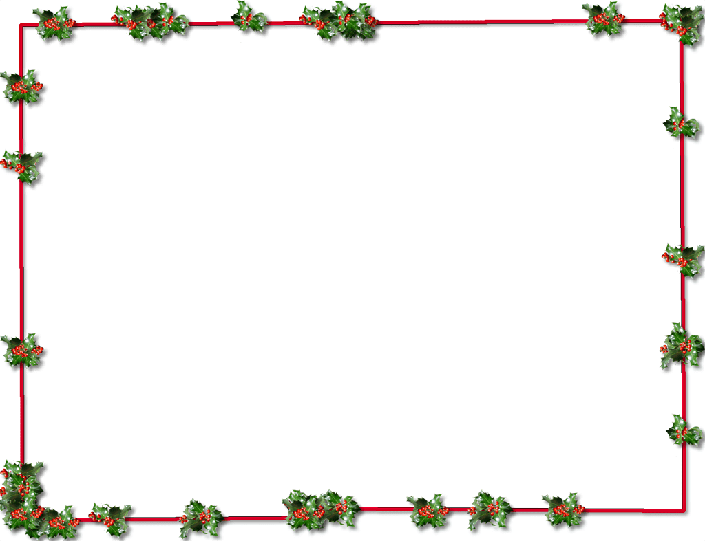 1024x787 Christmas Border Transparent Background, HD Wallpaper - ++